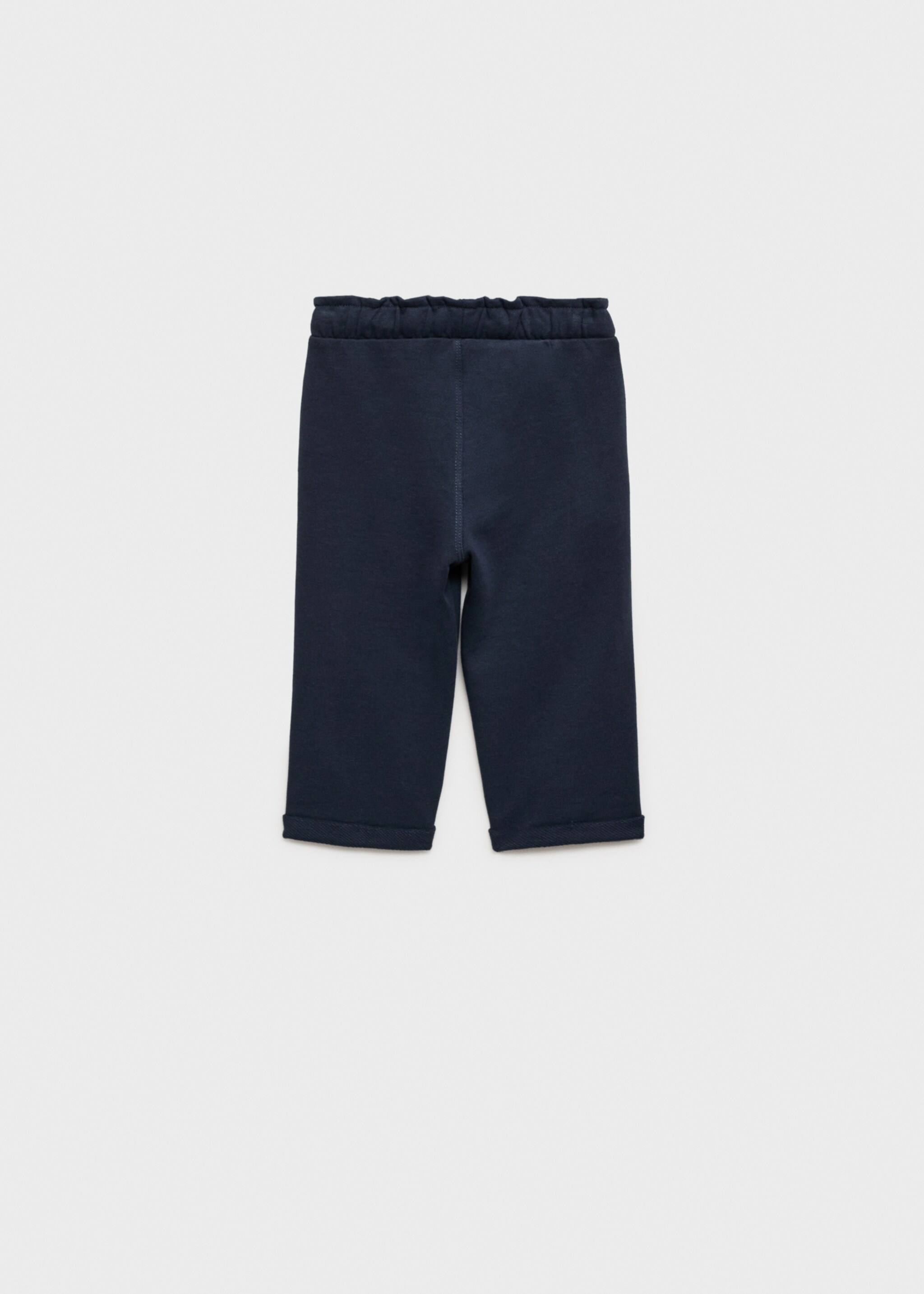 Pantalón algodón cintura elástica - Reverso del artículo