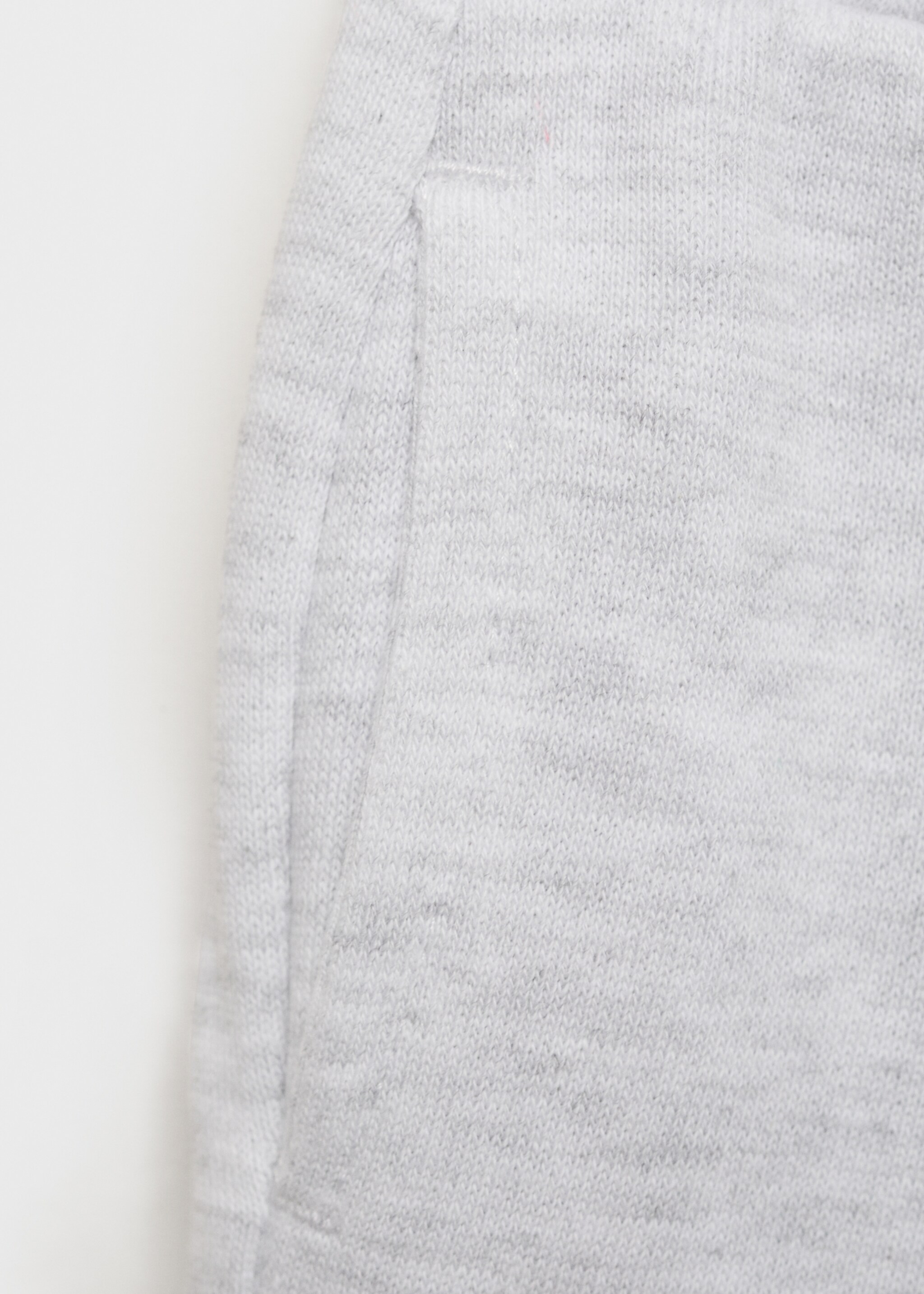 Elastic waist cotton trousers - Details of the article 0