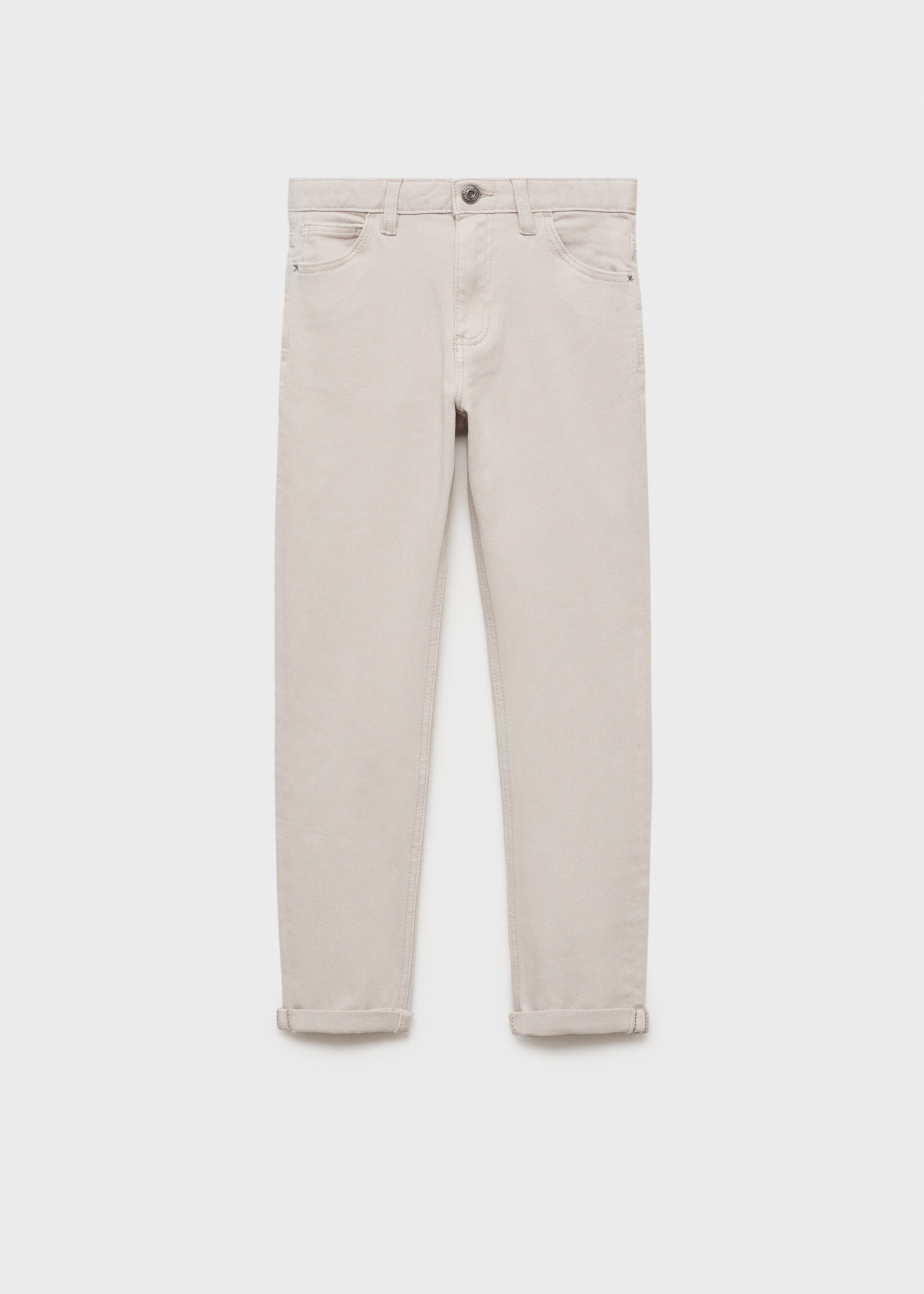 Jeans rectos algodón - Artículo sin modelo