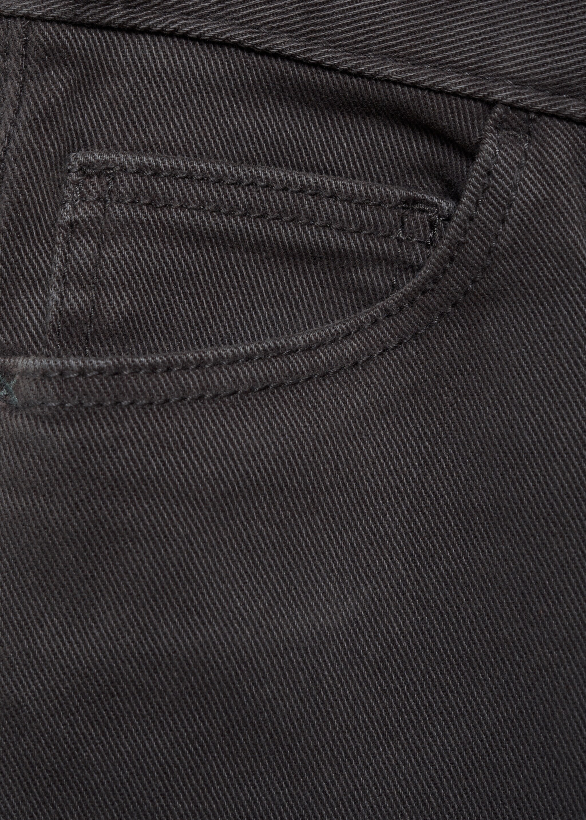 Straight cotton jeans - Details of the article 0