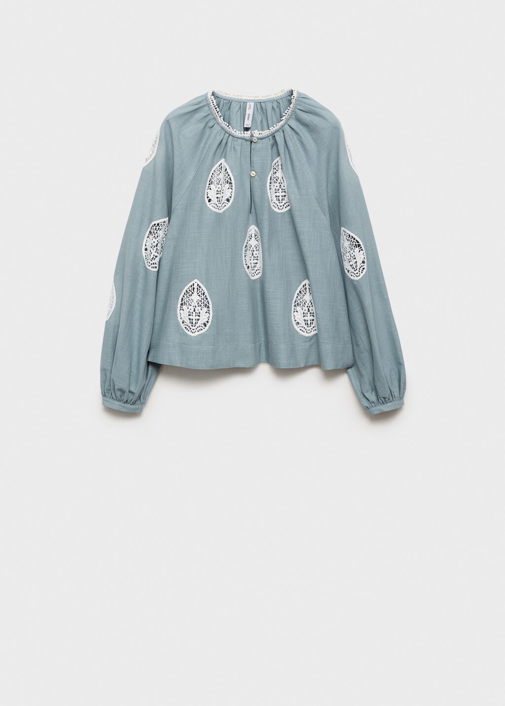 Embroidered details blouse - Women | MANGO USA Embroidered details blouse - Women | MANGO USA
