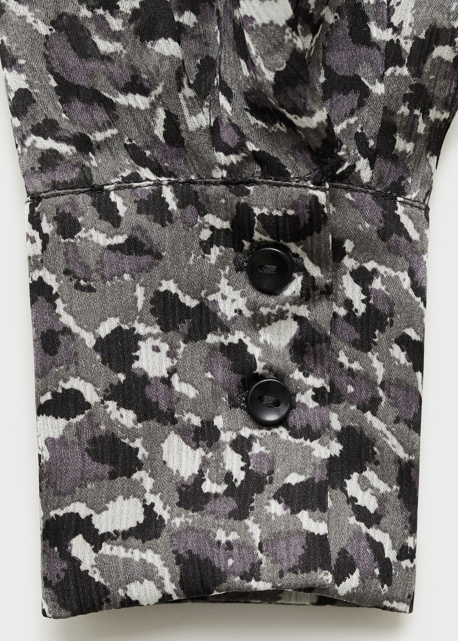 Blusa leopardo lazo cuello - Detalle del artículo 0