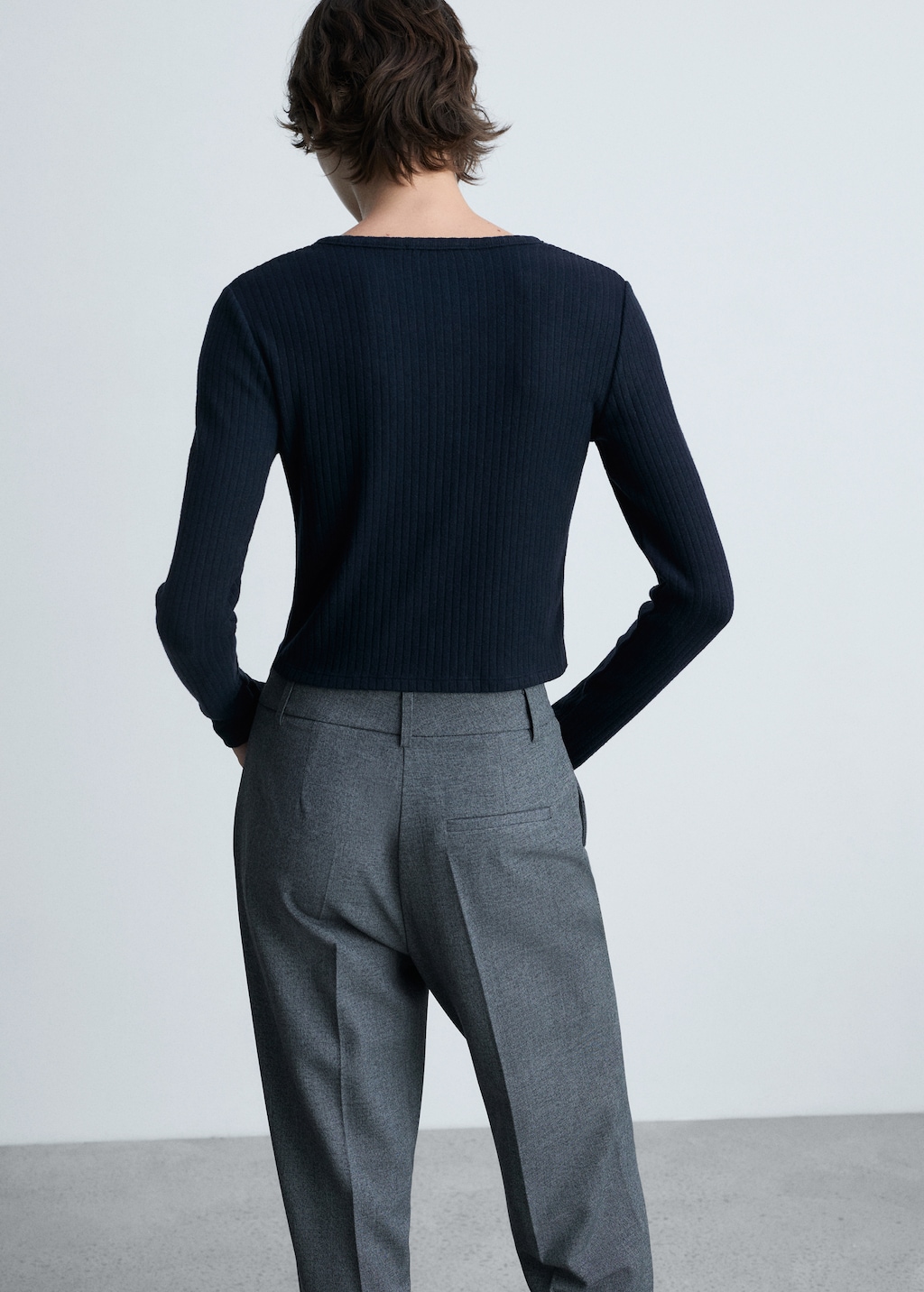 Buttoned ribbed cardigan - Women | MANGO Canada