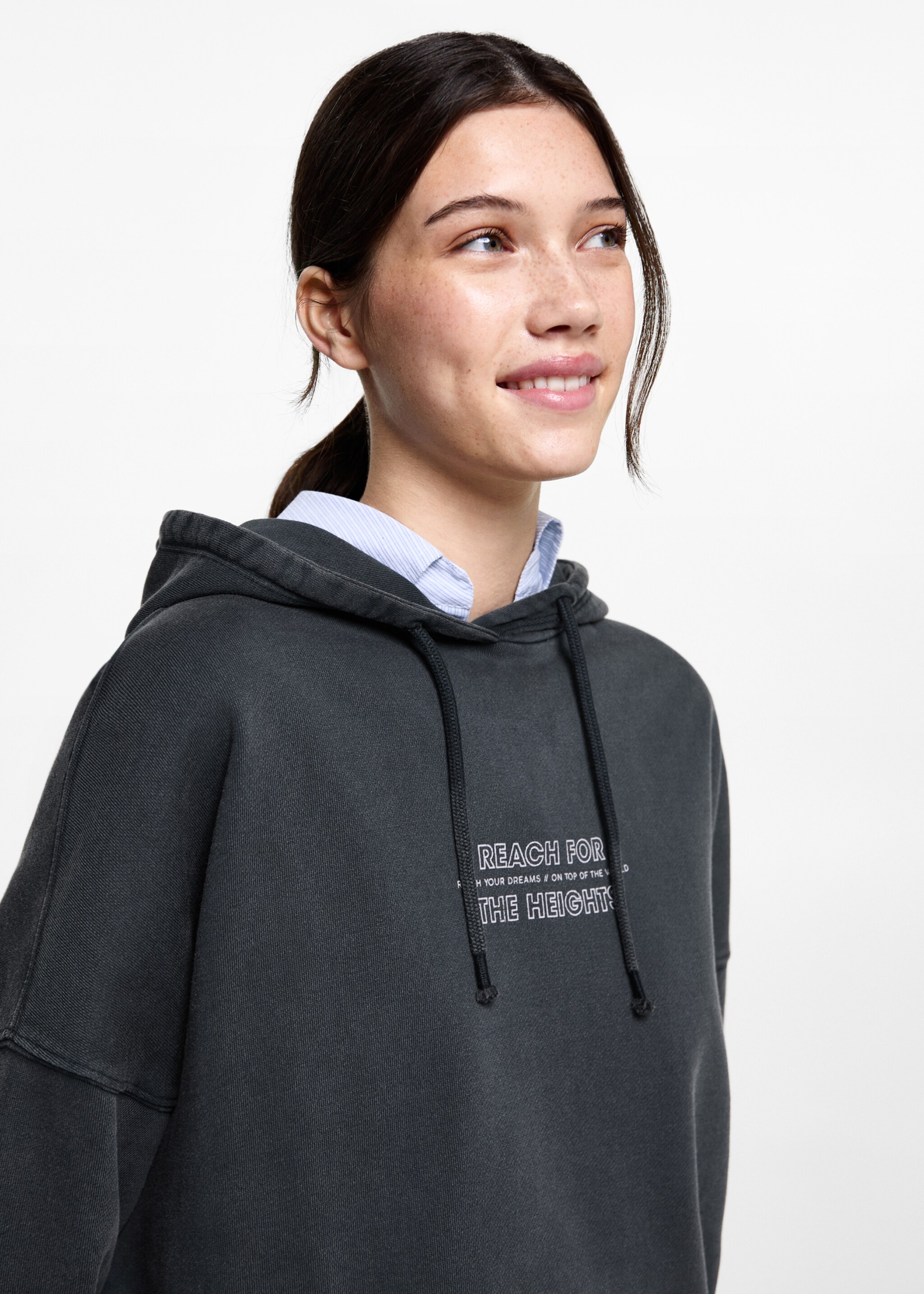 Sweat-shirt oversize message - Détail de l'article 1