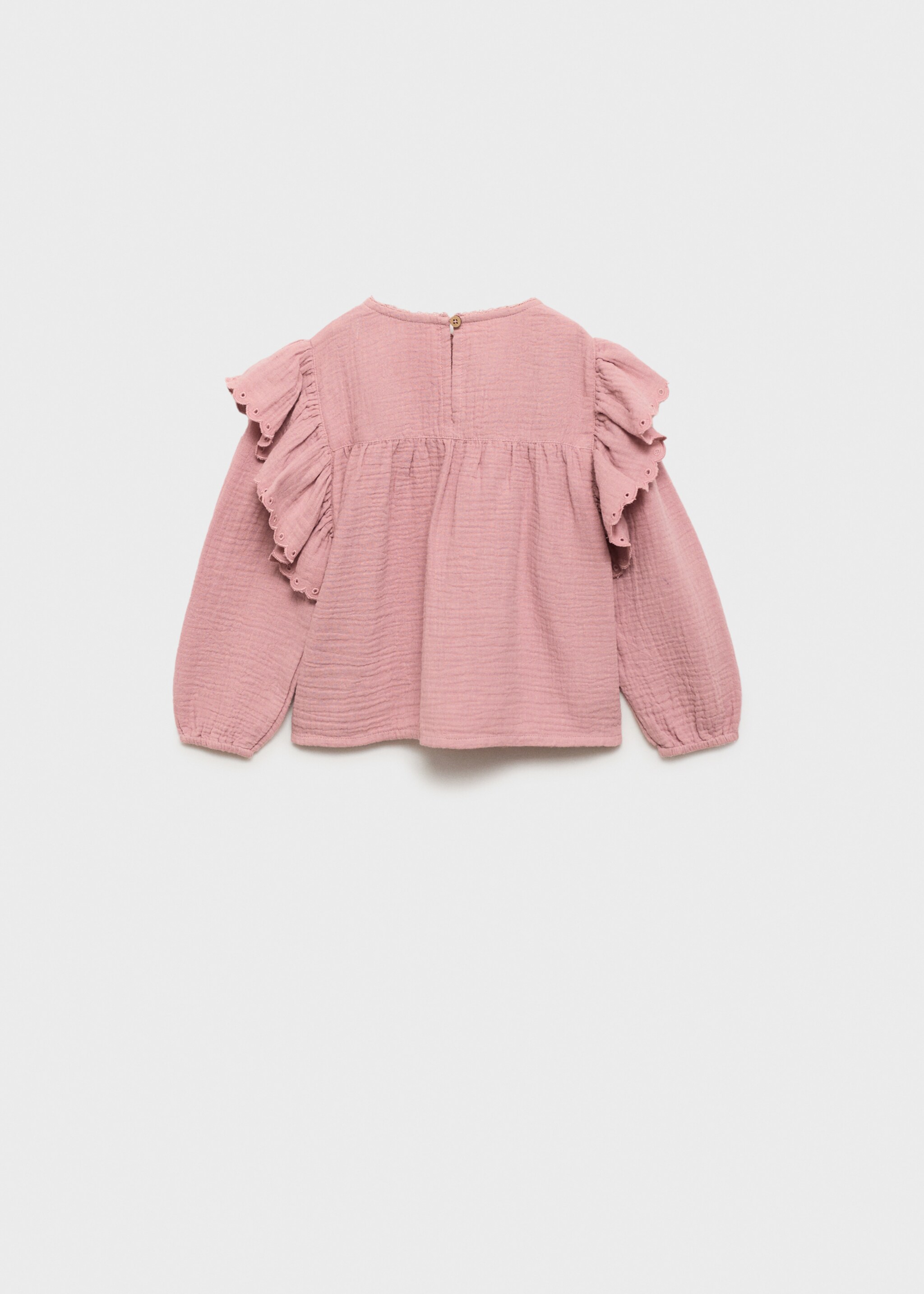 English embroidery blouse - Reverse of the article