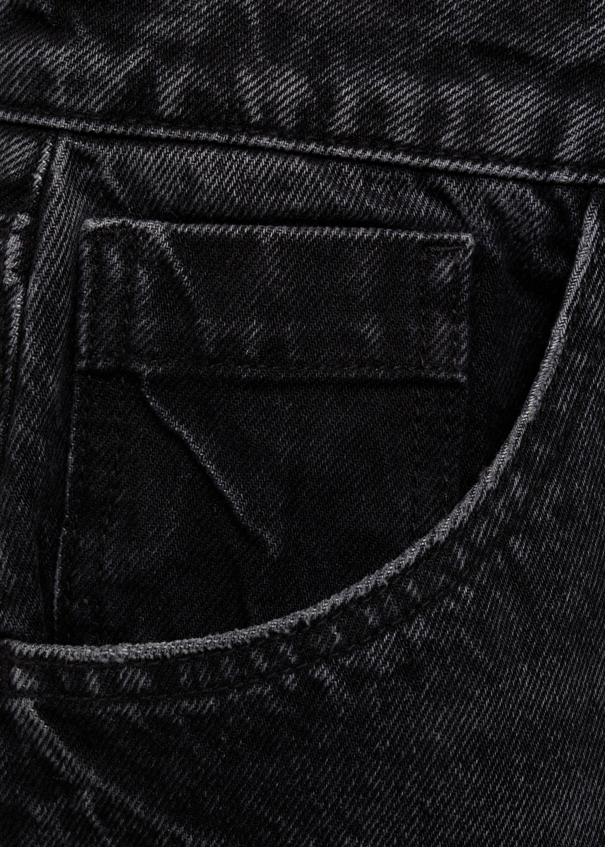 Denim midi-skirt - Details of the article 0