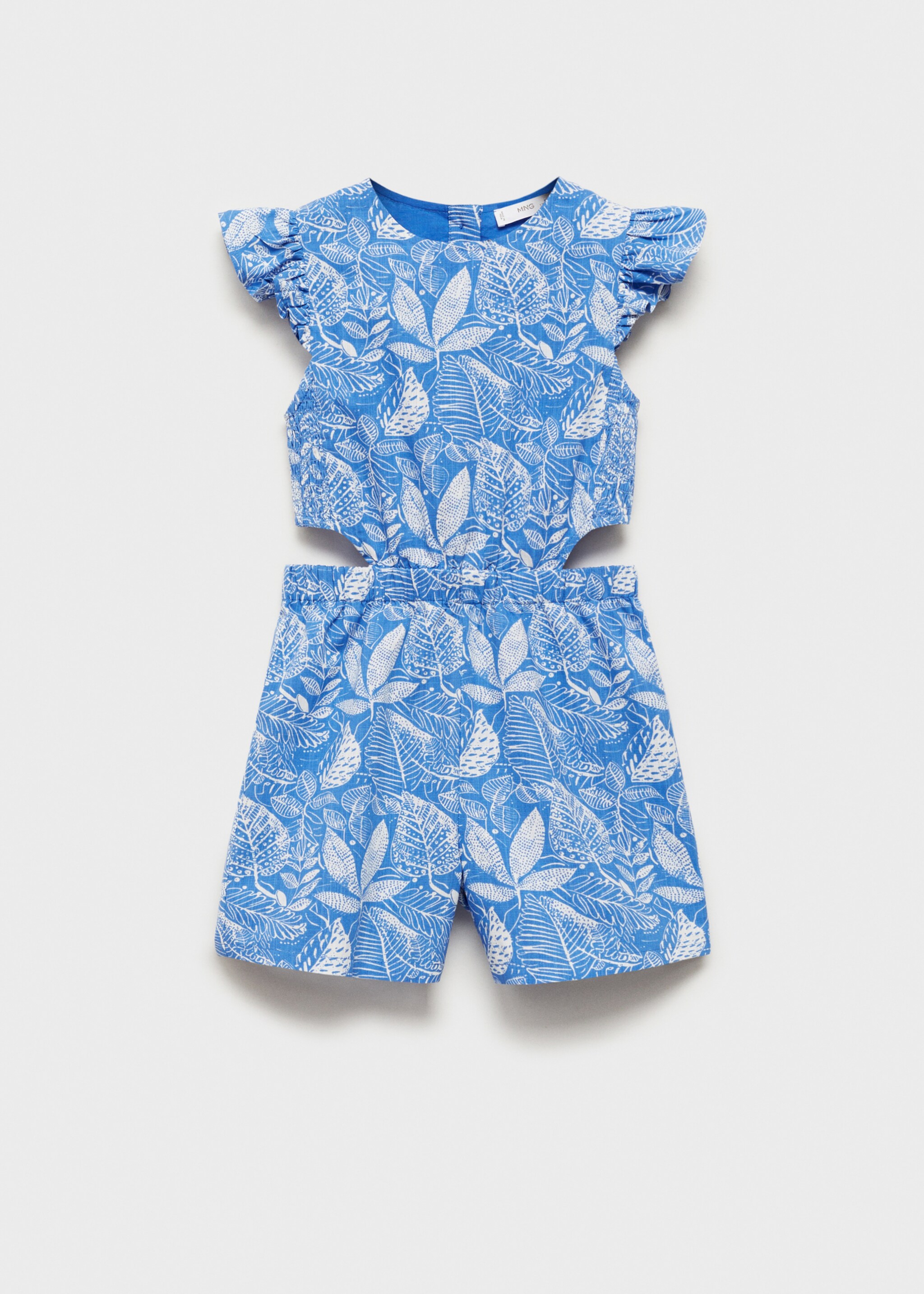 Printed jumpsuit with openings - Article without model