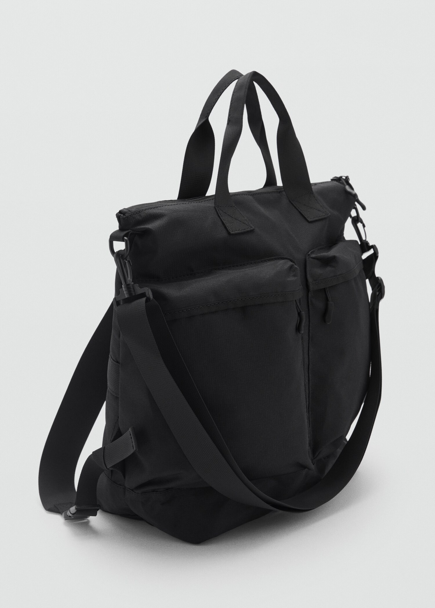 Mochila multifuncional bolsillos - Plano medio