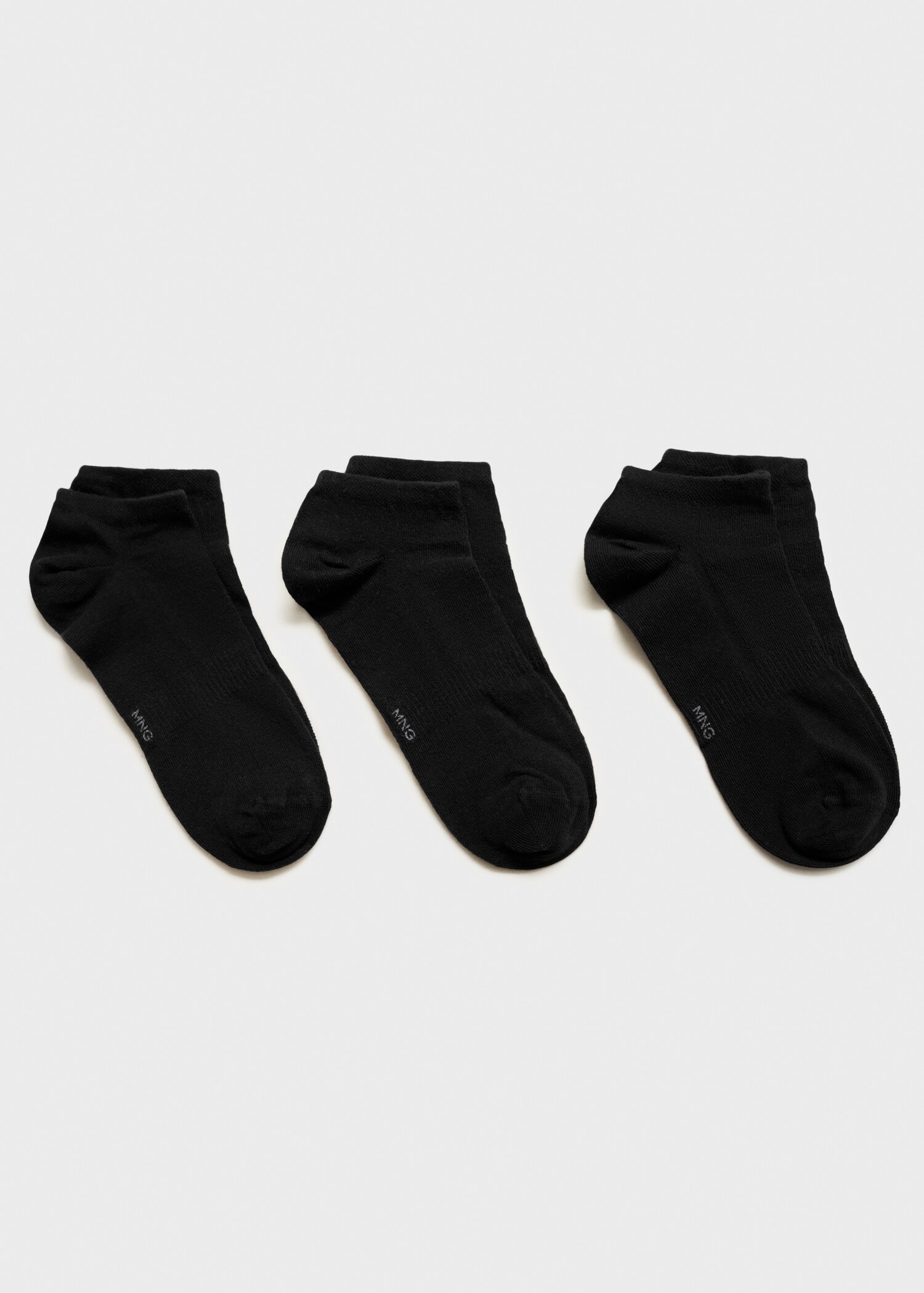 3-pack bomullsstrumpor - Artikel utan modell