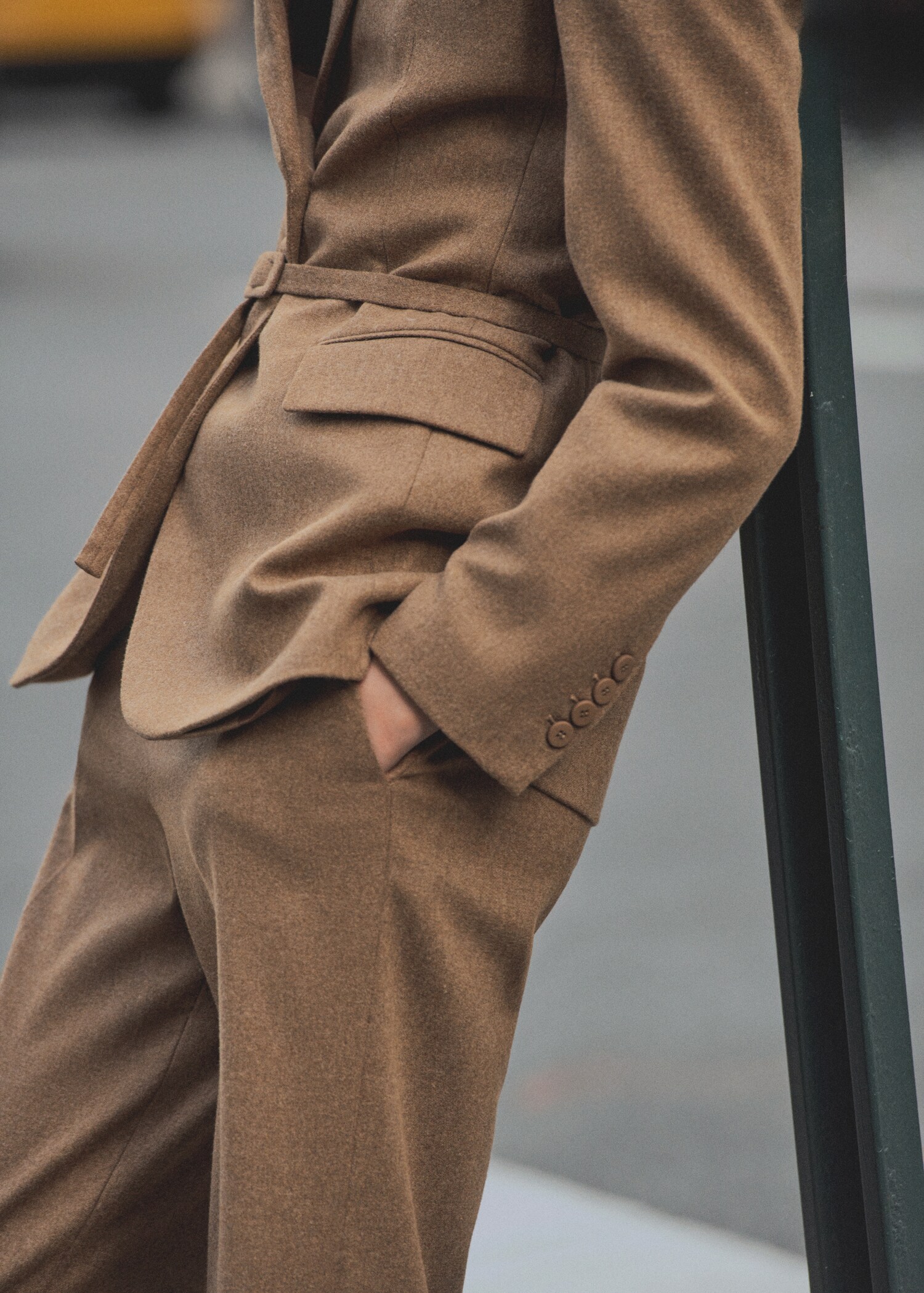 Wool-blend suit jacket - Details of the article 6