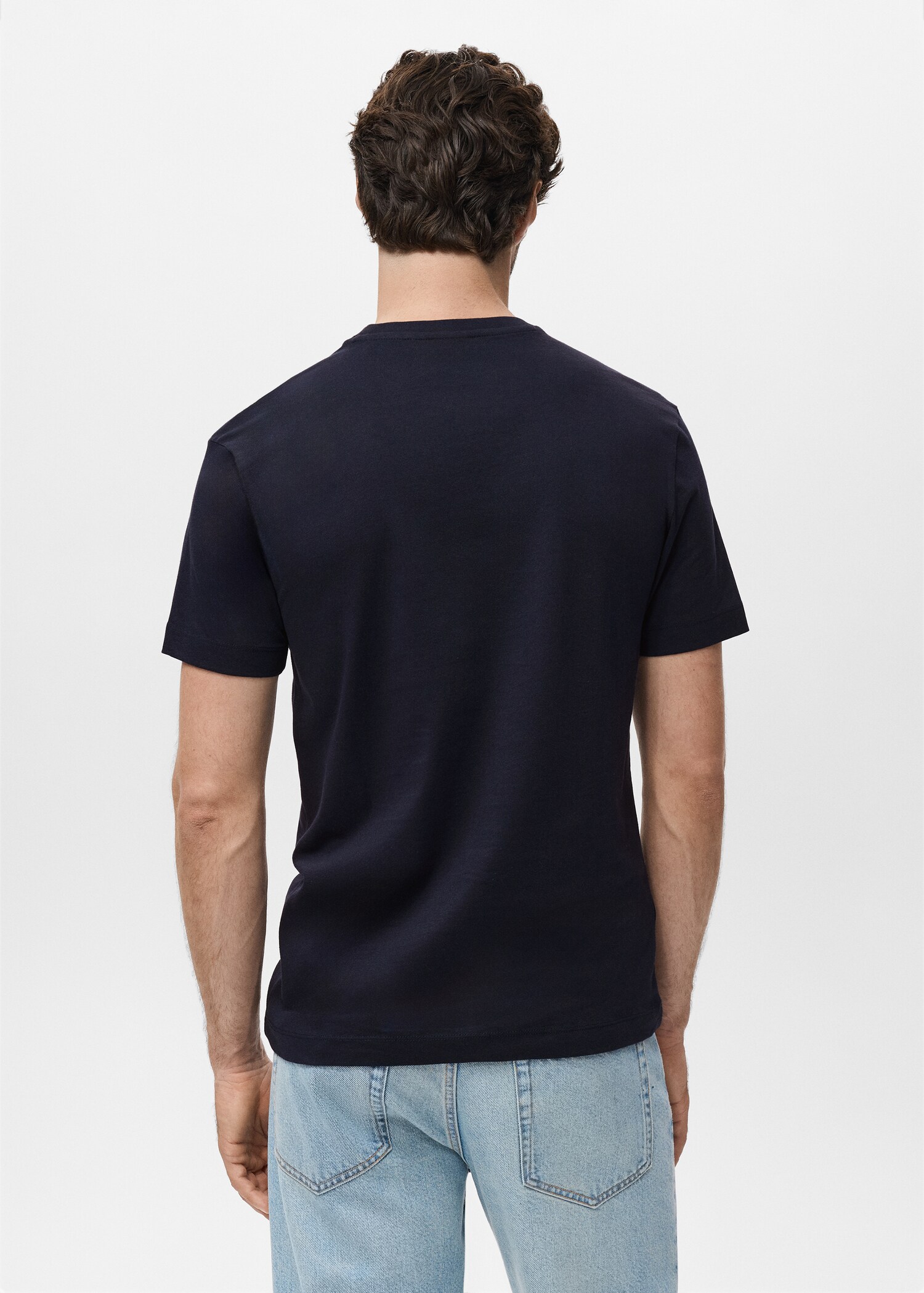 100% cotton t-shirt - Reverse of the article