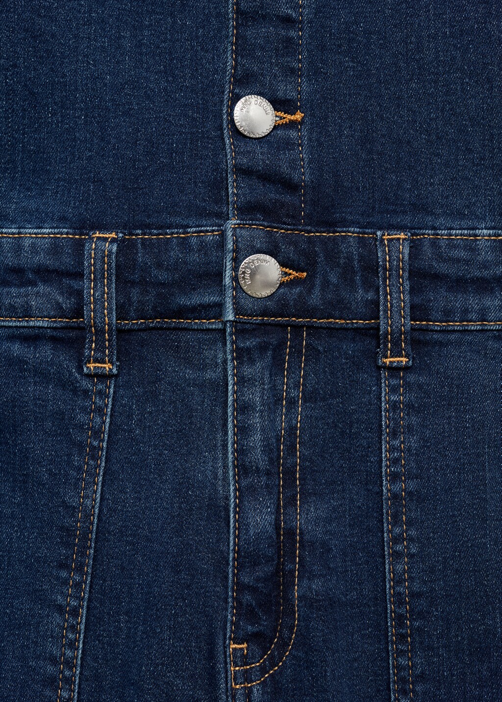 Flared denim jumpsuit - Teen | MANGO USA