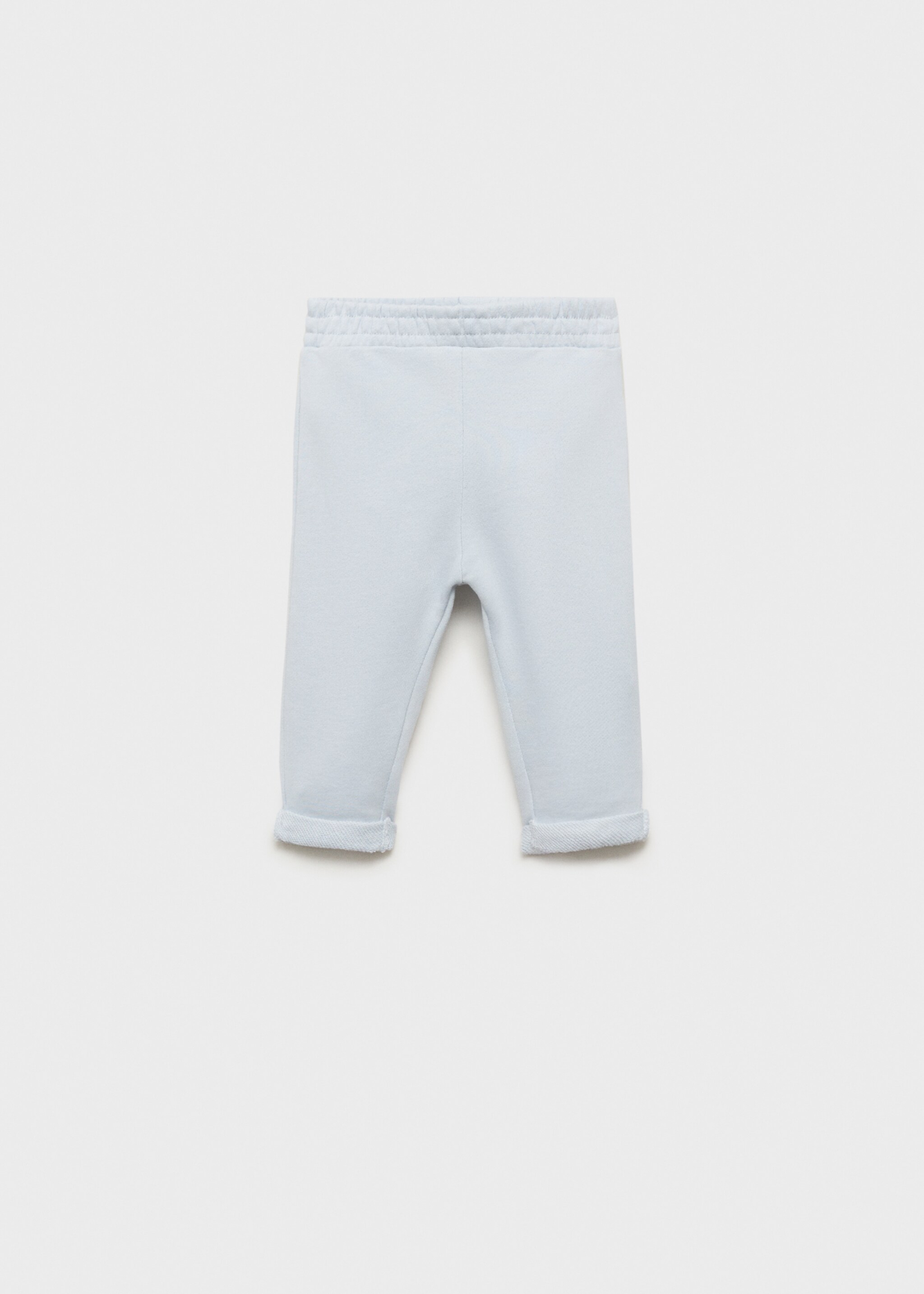 Cotton jogger-style trousers - Article without model