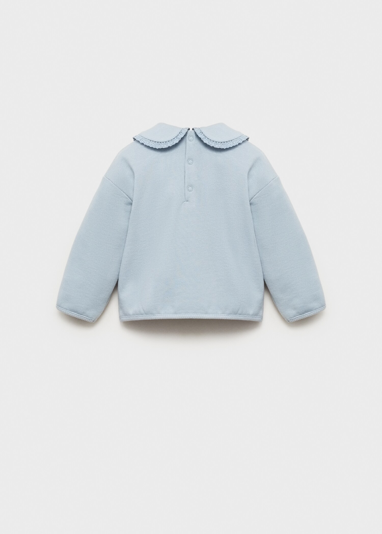 Sweatshirt met peterpankraag - Achterkant van het artikel