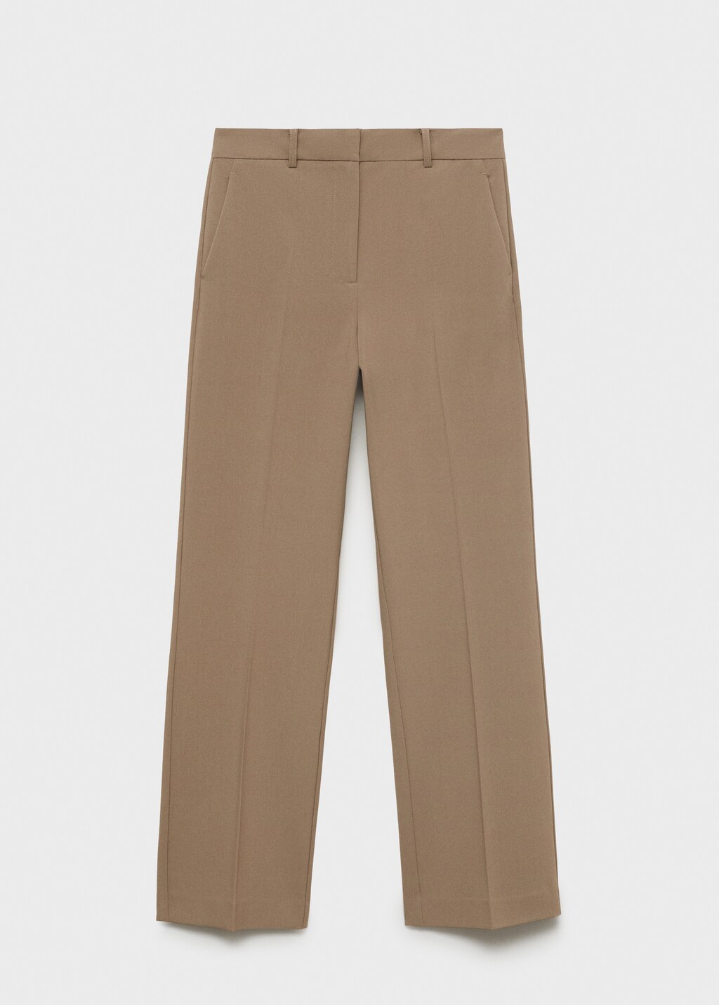 Straight mid-rise pants - image 5