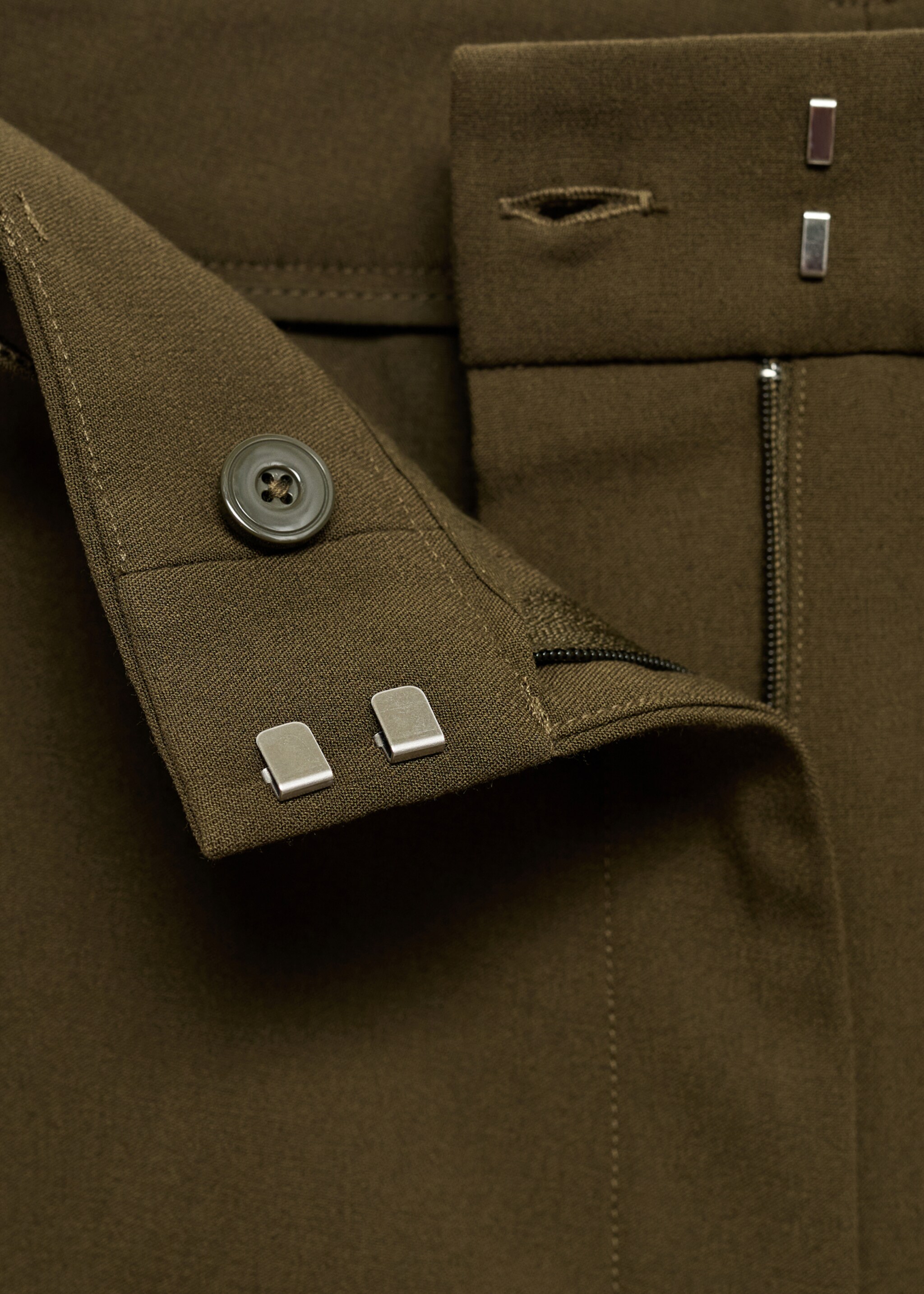 Pantalón recto tiro medio - Detalle del artículo 0