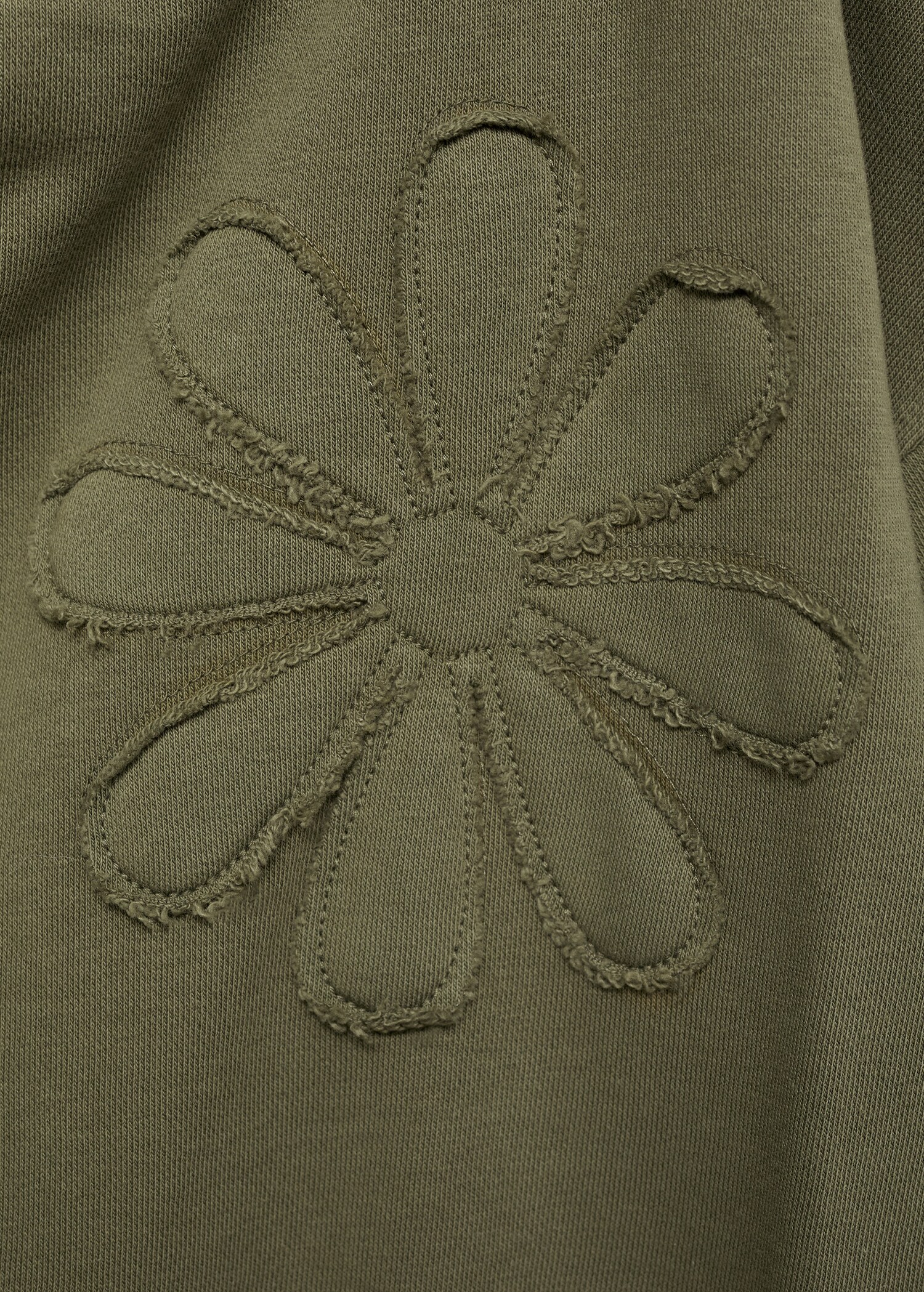 Sweatshirt med blombroderi - Detaljer om artikeln 8