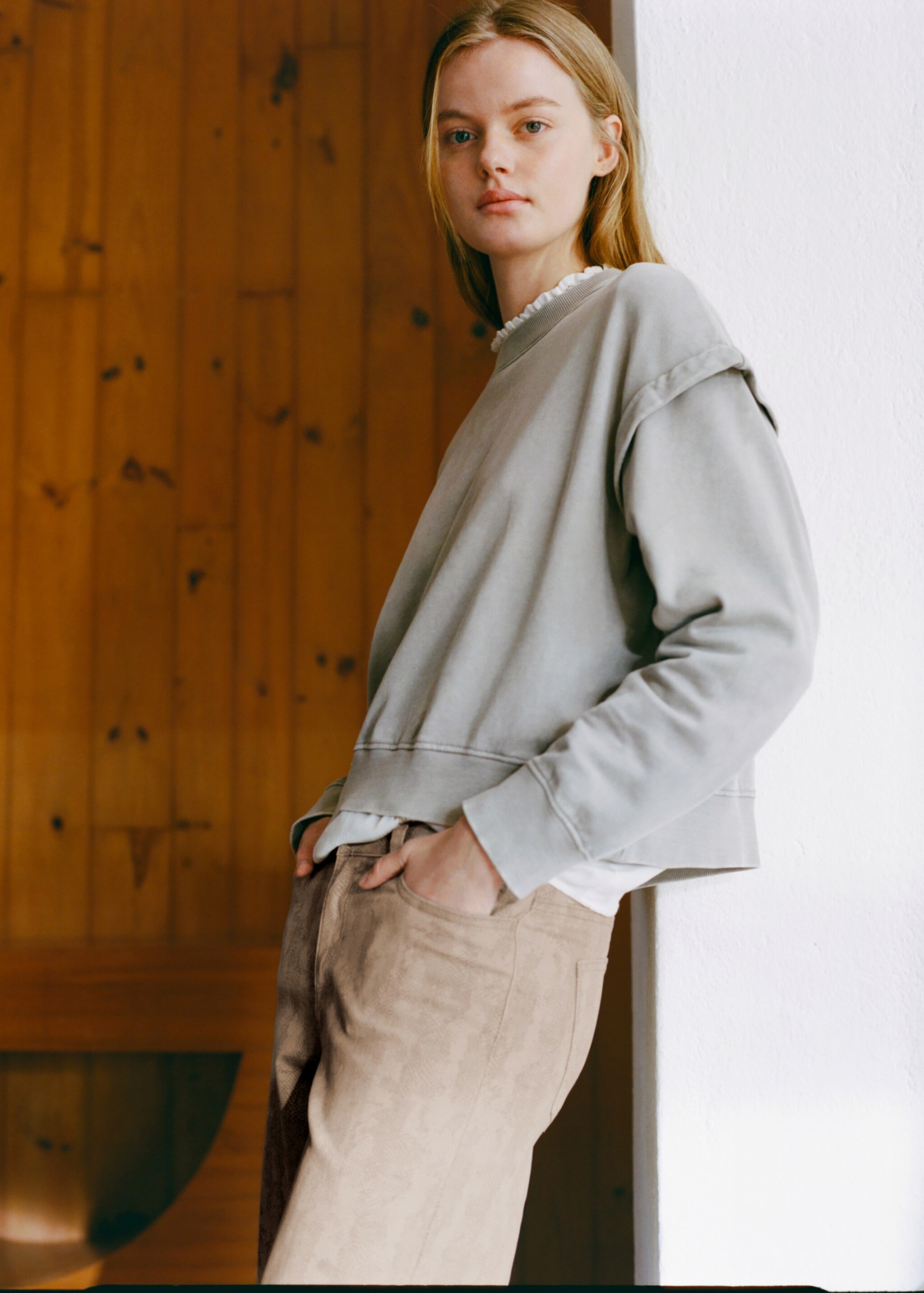 Sweat-shirt couture épaule - Détail de l'article 5
