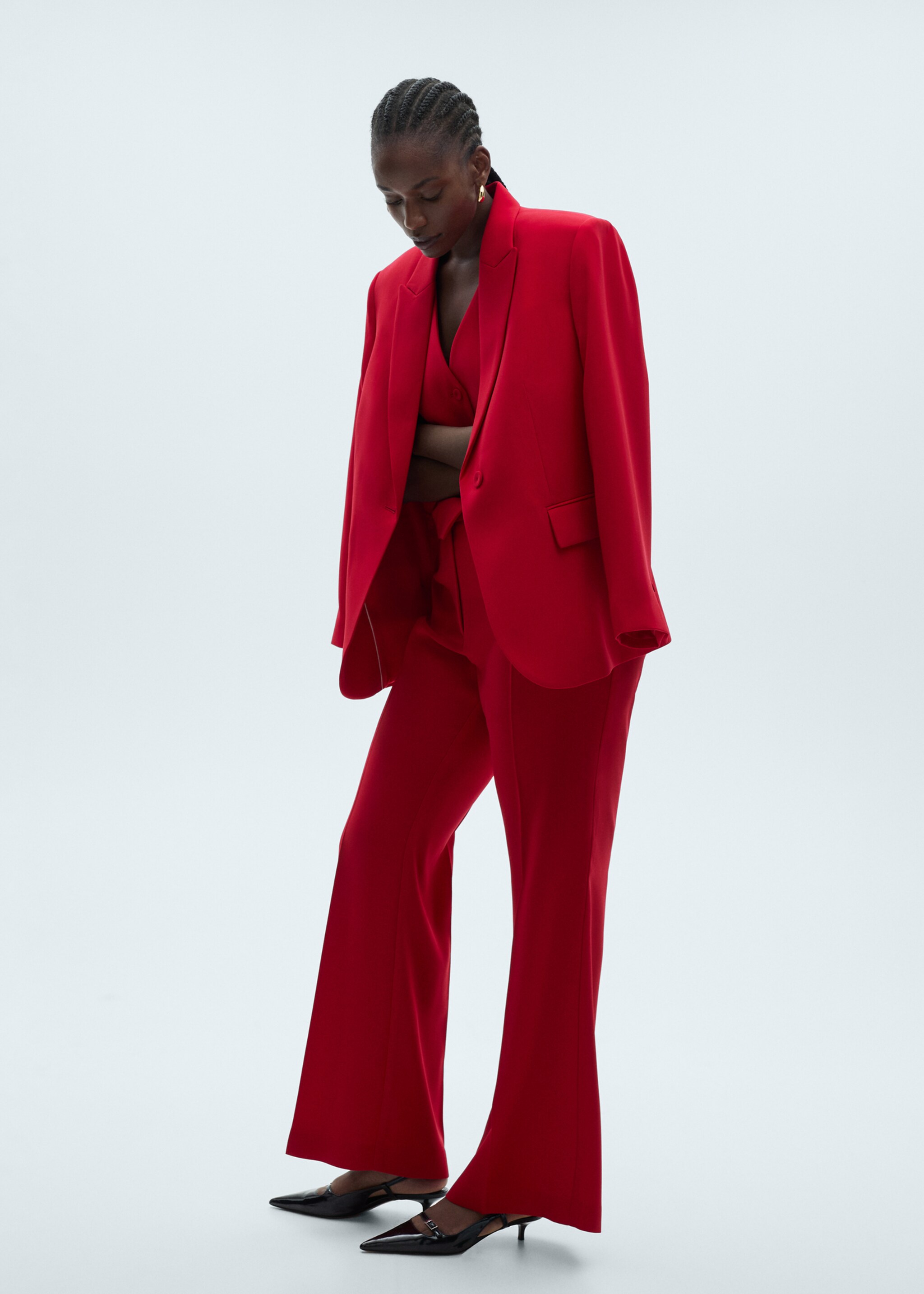 Pantalón traje wideleg - Detalle del artículo 3
