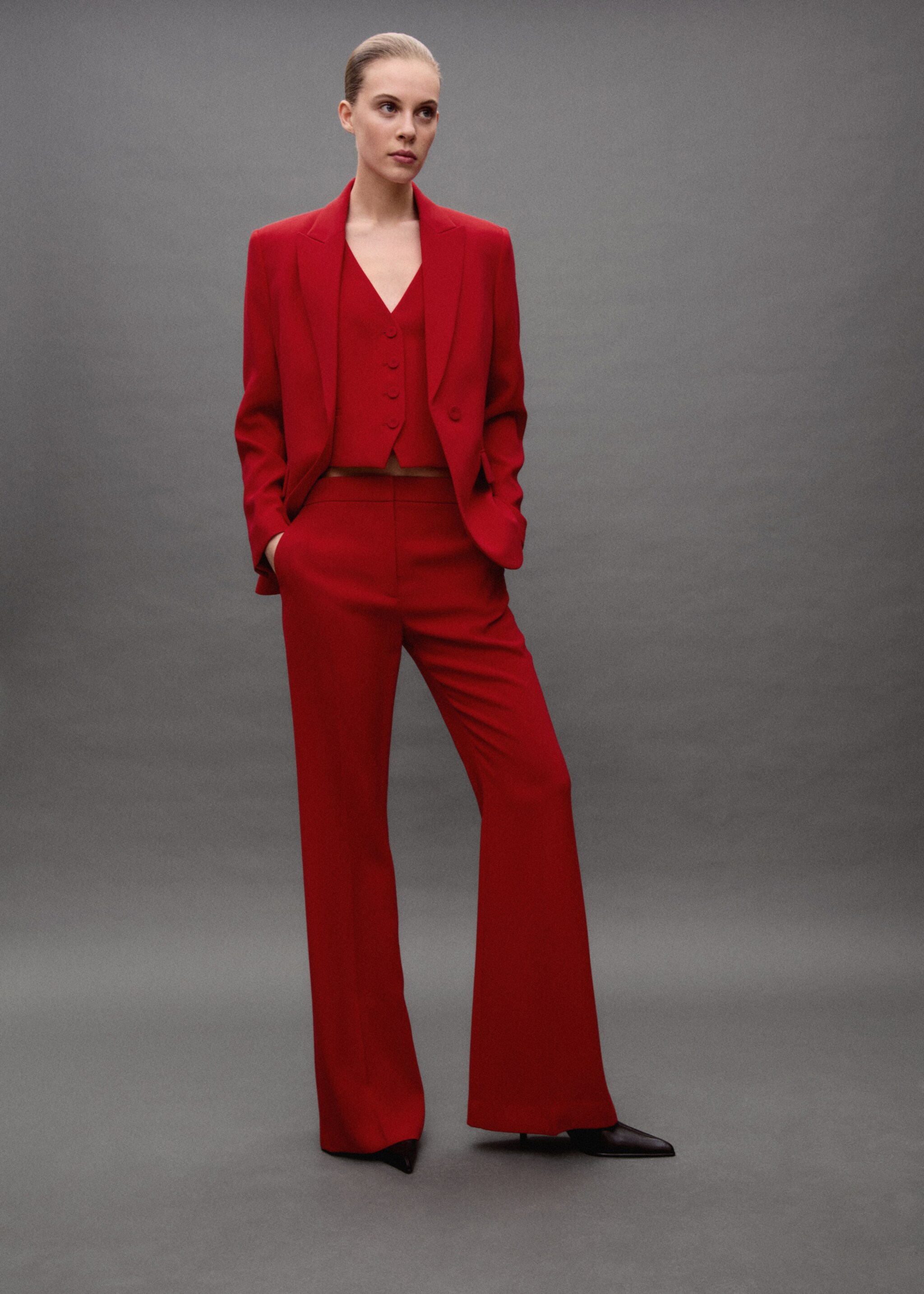 Pantalón traje wideleg - Detalle del artículo 6