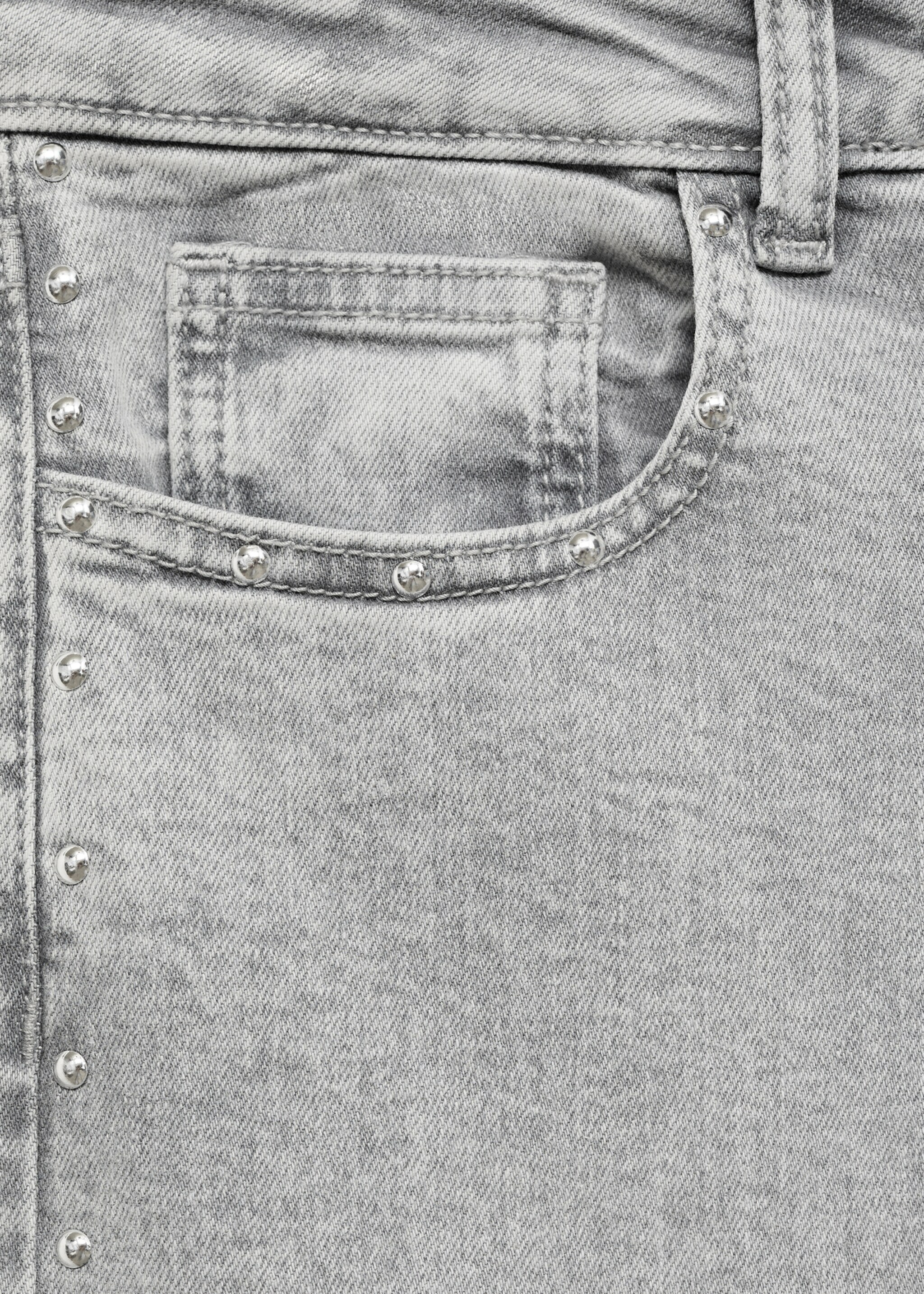 Low-waist jeans met studs - Detail van het artikel 8