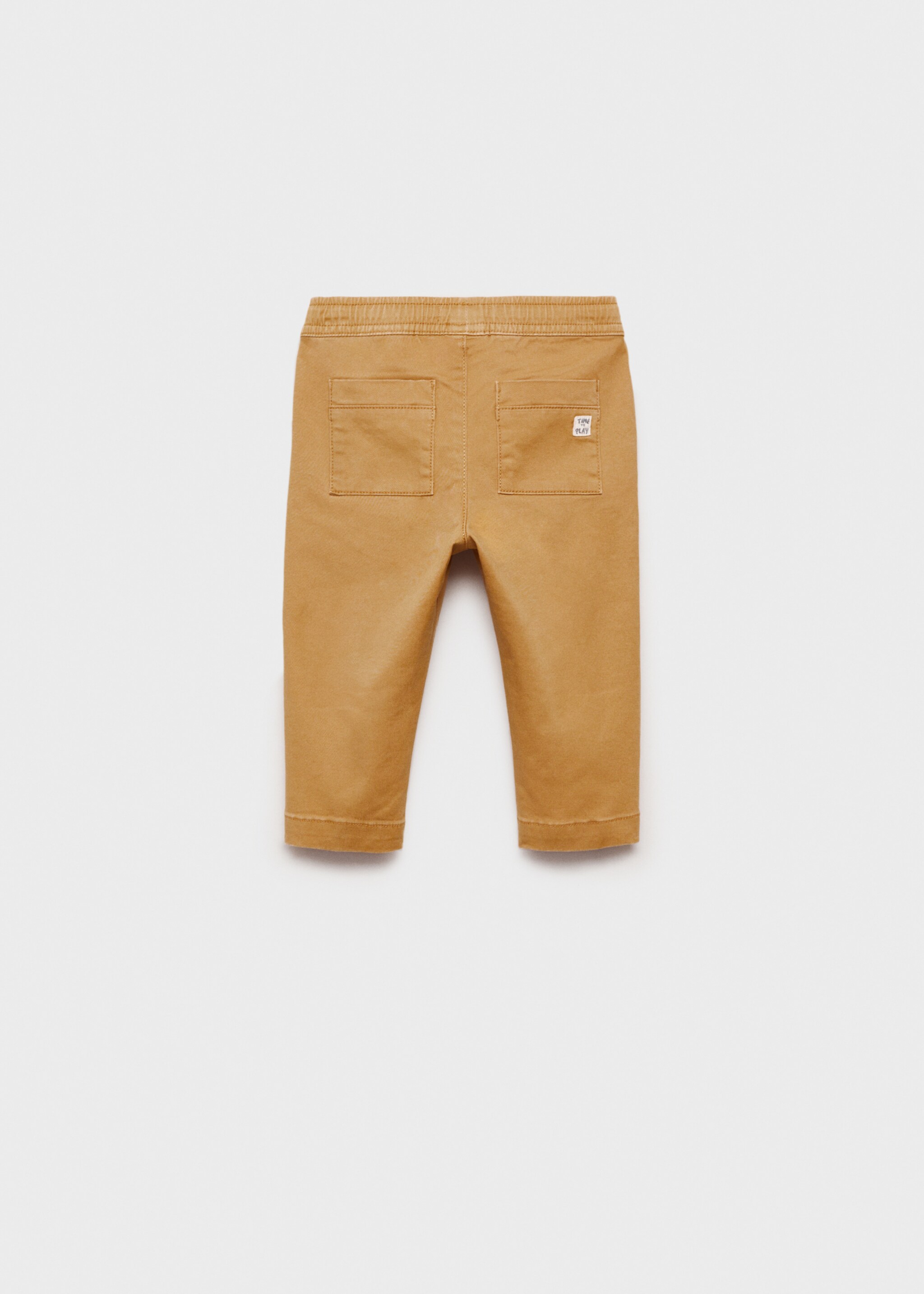 Pantalón jogger algodón - Reverso del artículo