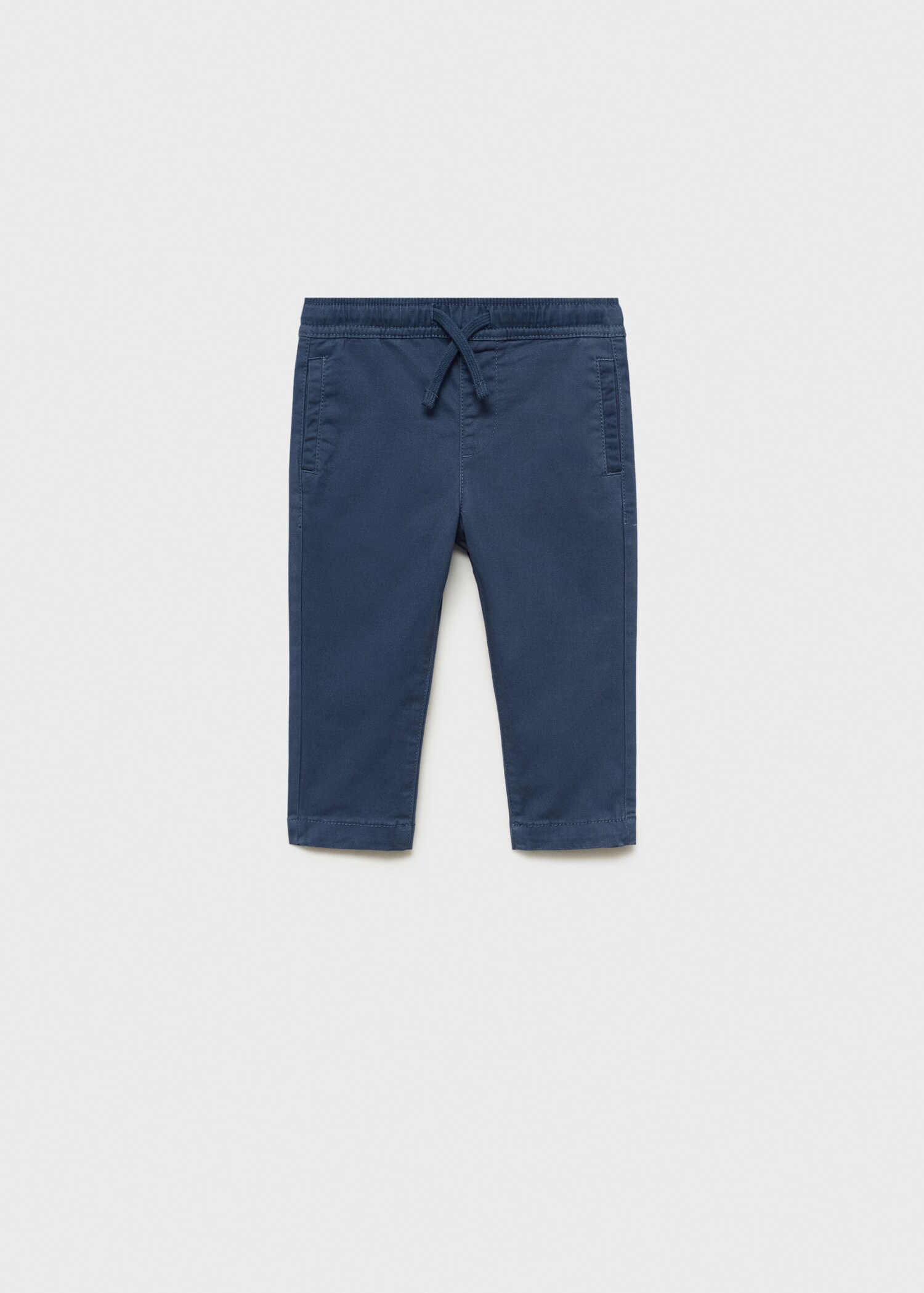 Cotton jogger-style trousers - Article without model