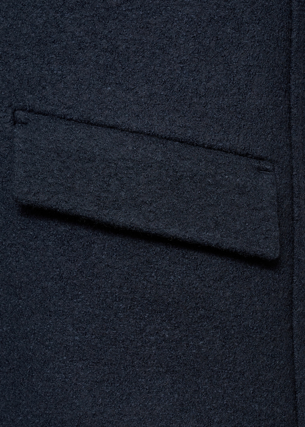 Thumbnail of Turtleneck wool jacket - Ecru