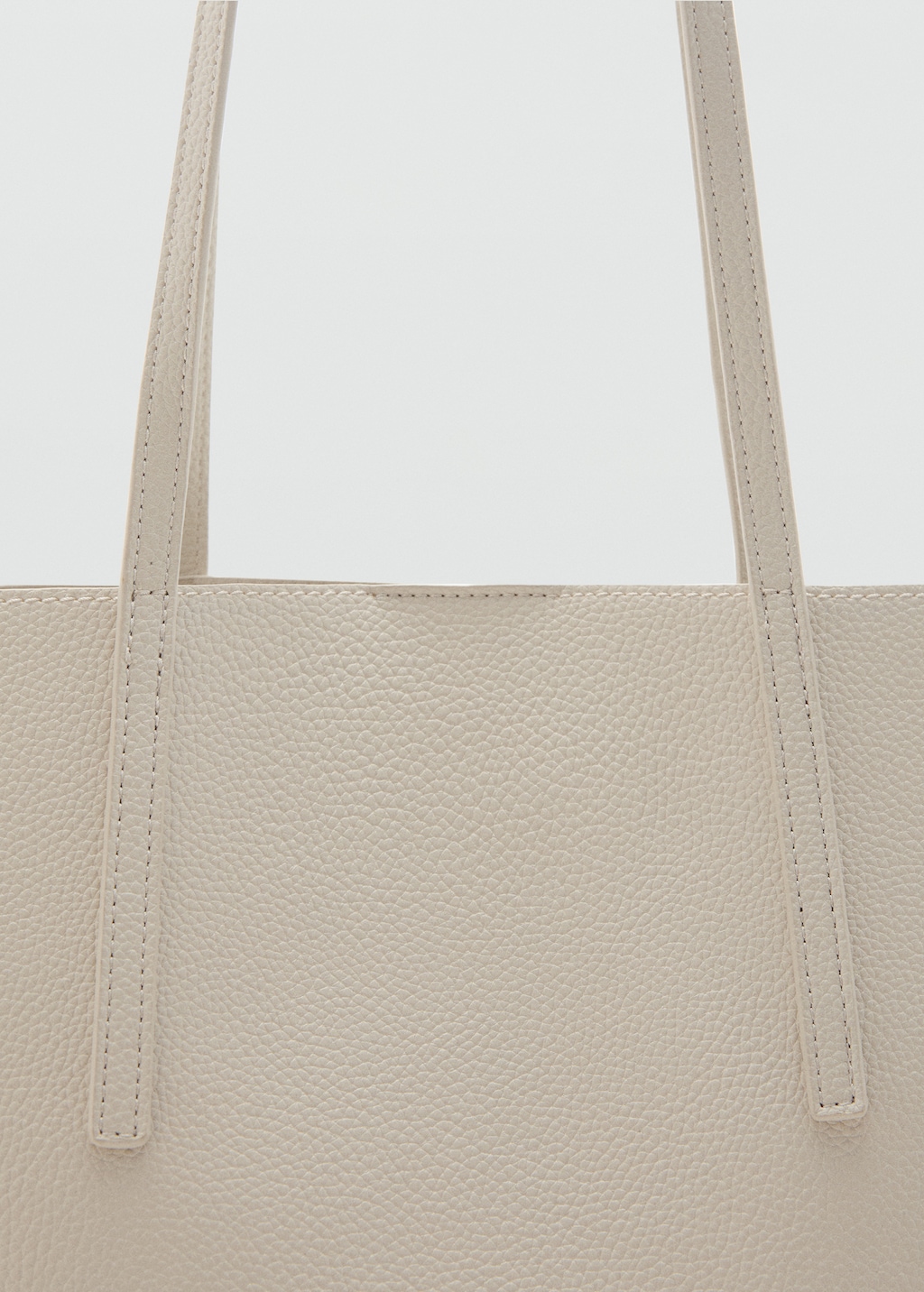 Mango pebbled bag sale