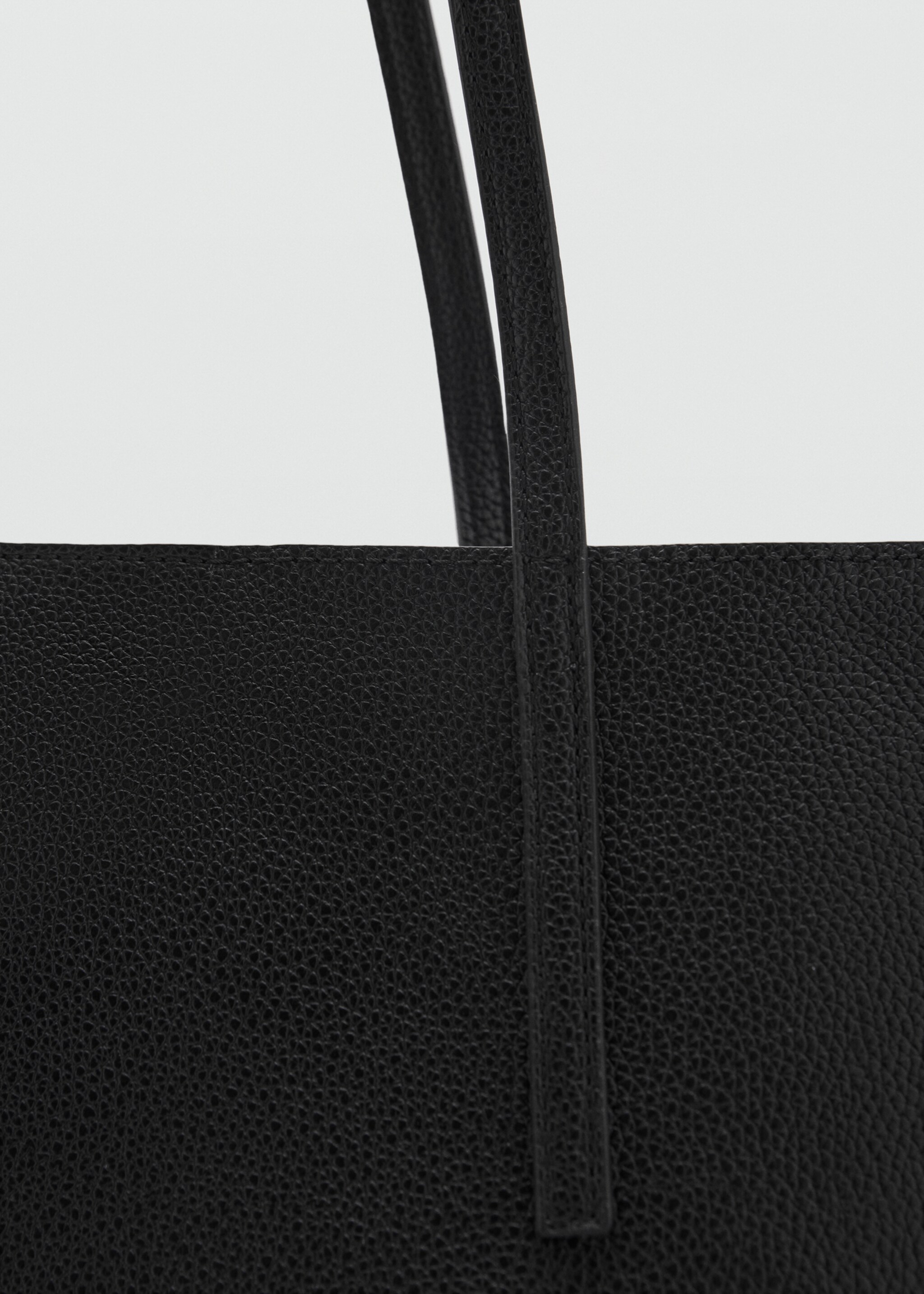 Bolso shopper efecto abatanado - Detalle del artículo 2