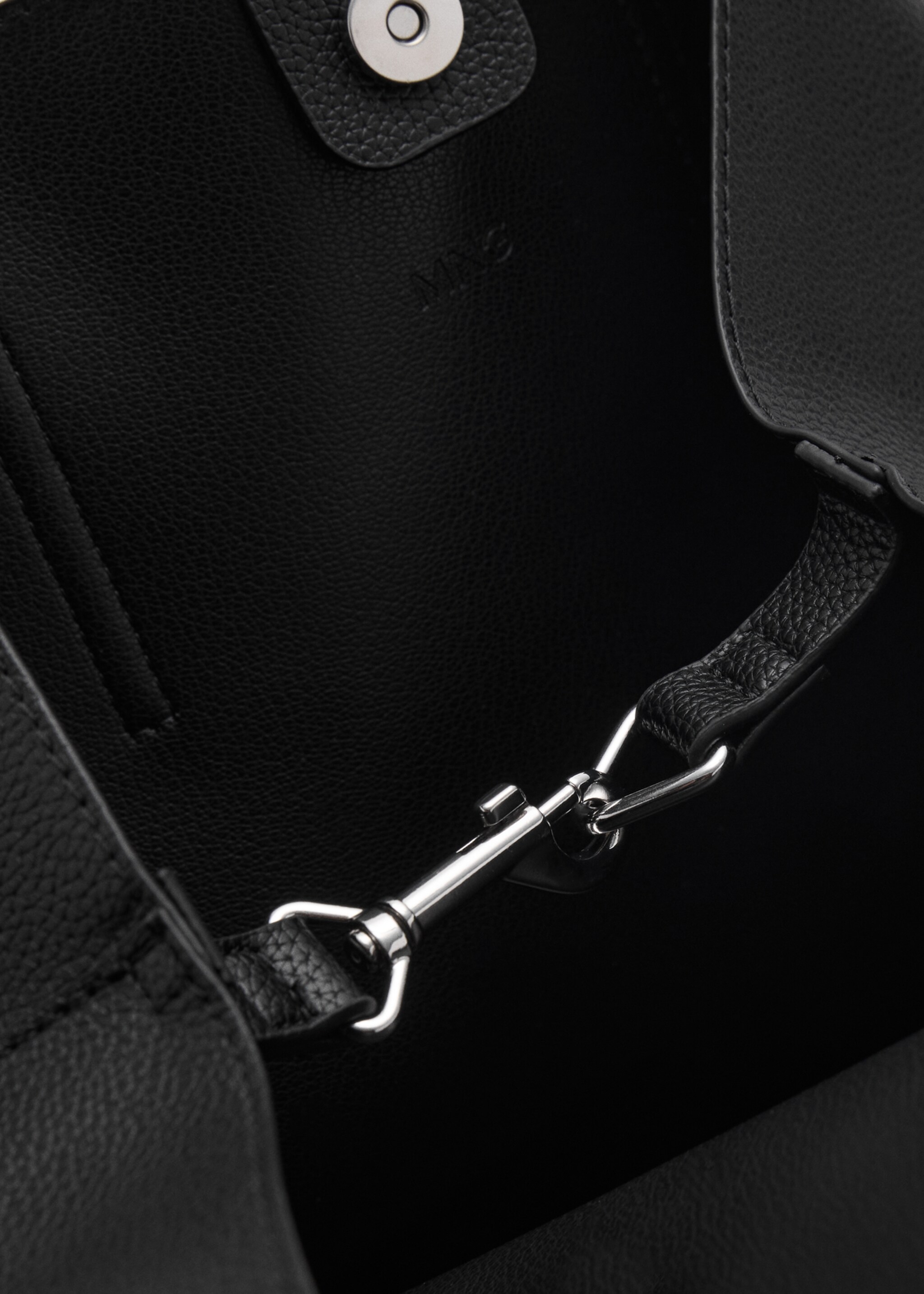 Bolso shopper efecto abatanado - Detalle del artículo 3