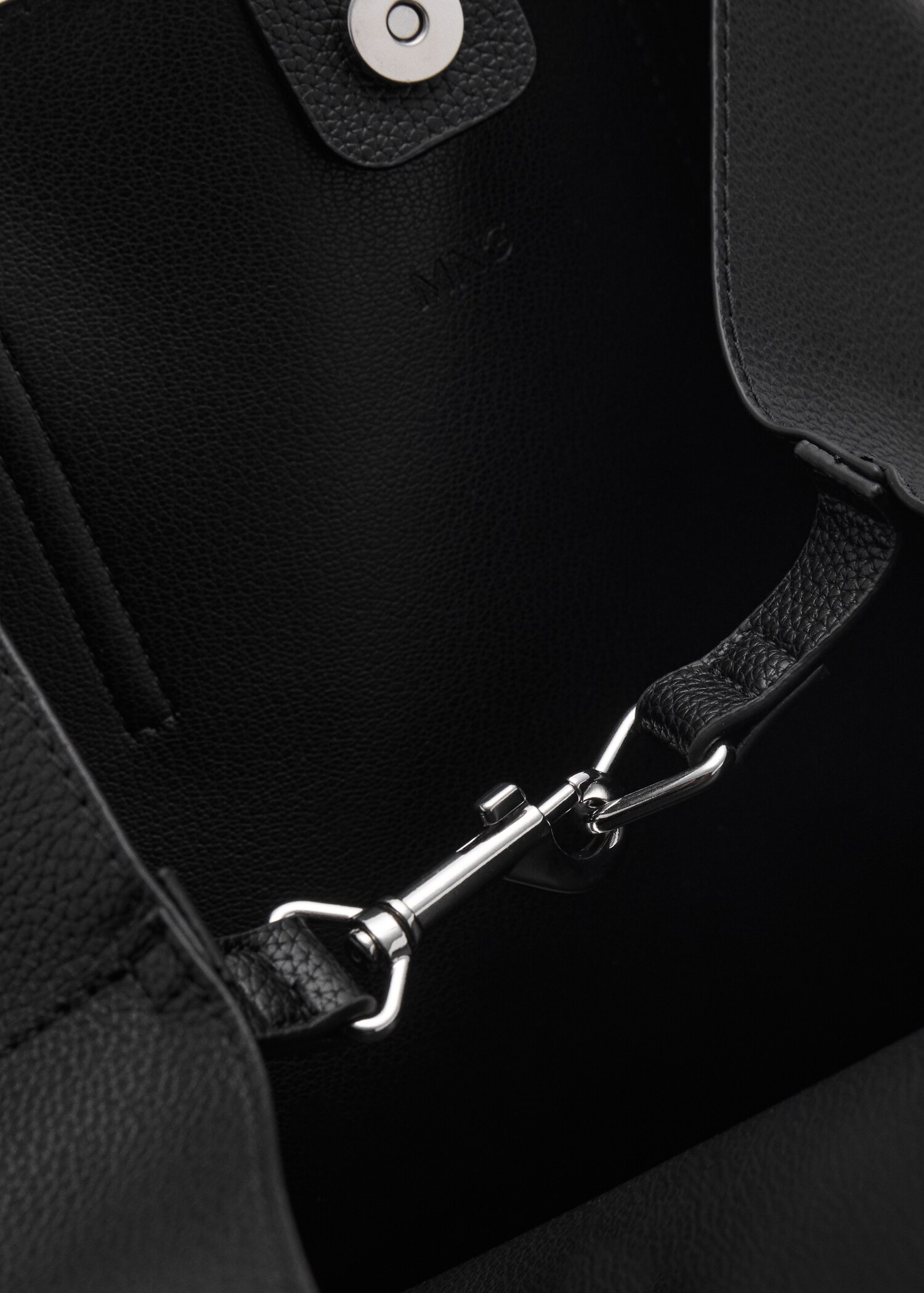 Pebbled effect shopper bag - Details of the article 3
