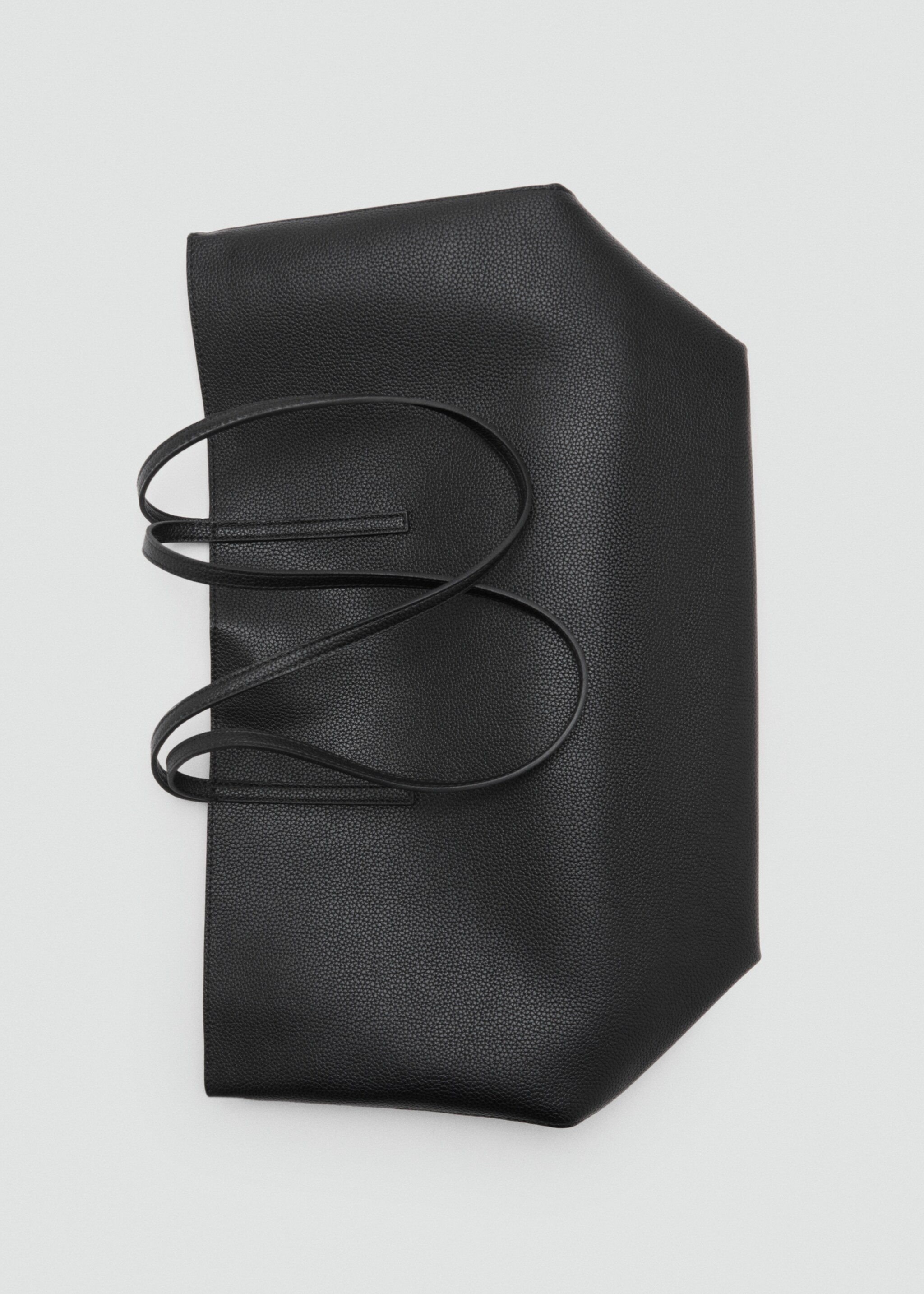 Bolso shopper efecto abatanado - Detalle del artículo 4