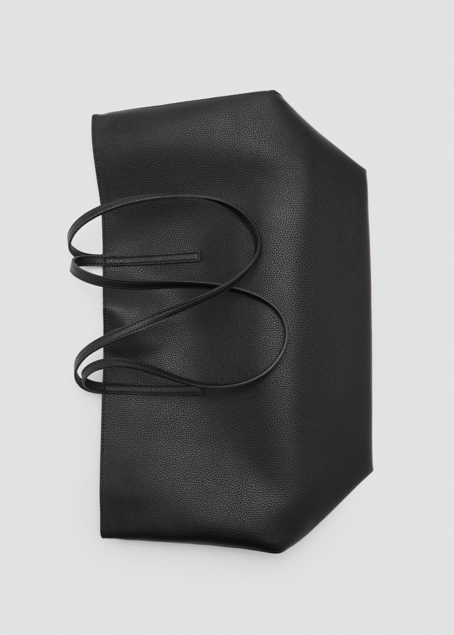 Pebbled effect shopper bag - Details of the article 4