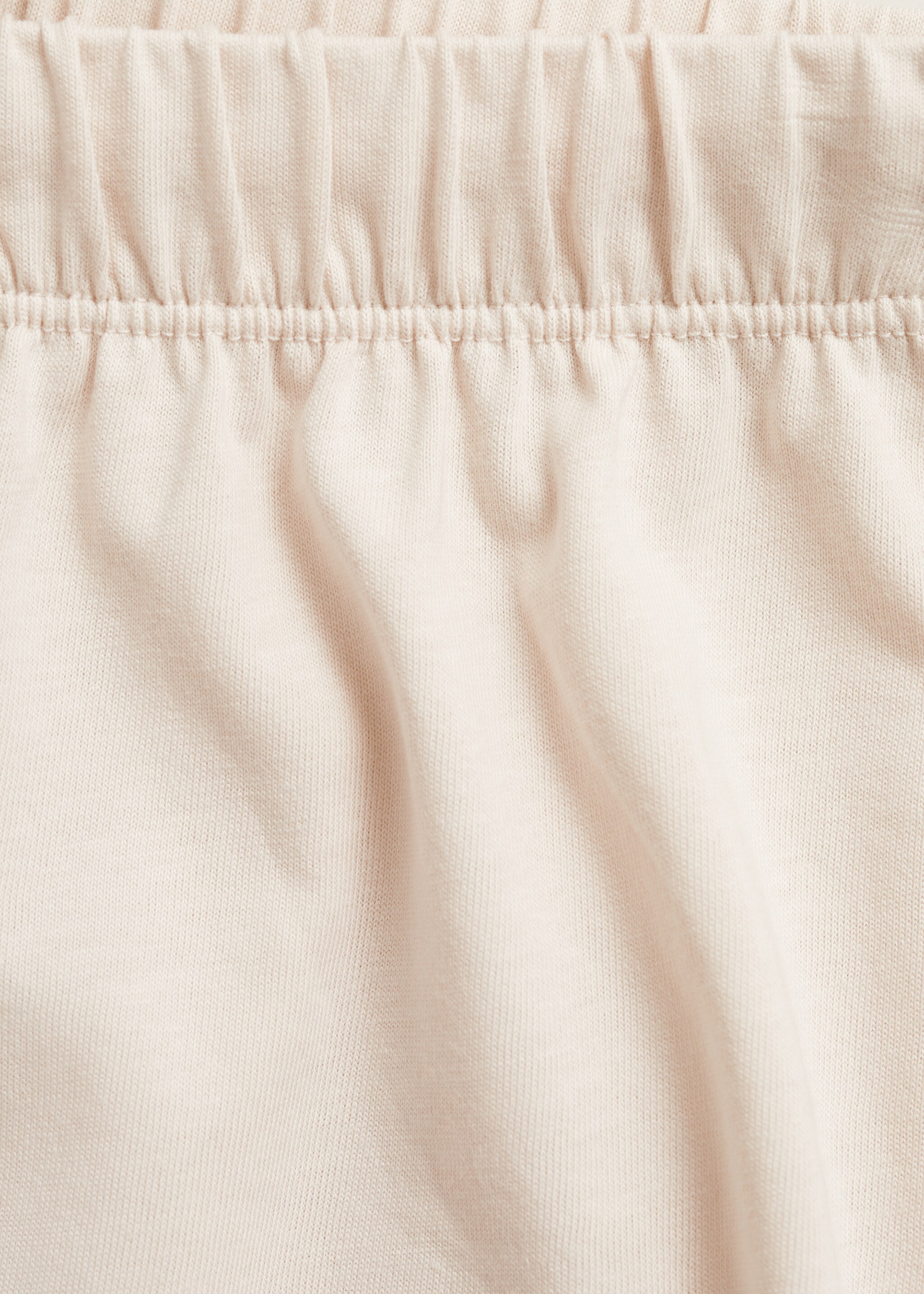 Two-piece plain cotton pyjama set - Details of the article 0