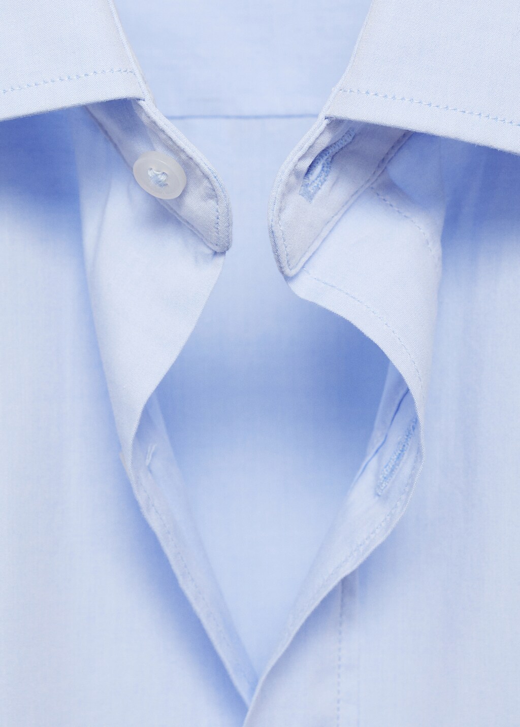 Regular fit end-on-end cotton shirt - Men | MANGO USA Regular fit end-on-end cotton shirt - Men | MANGO USA