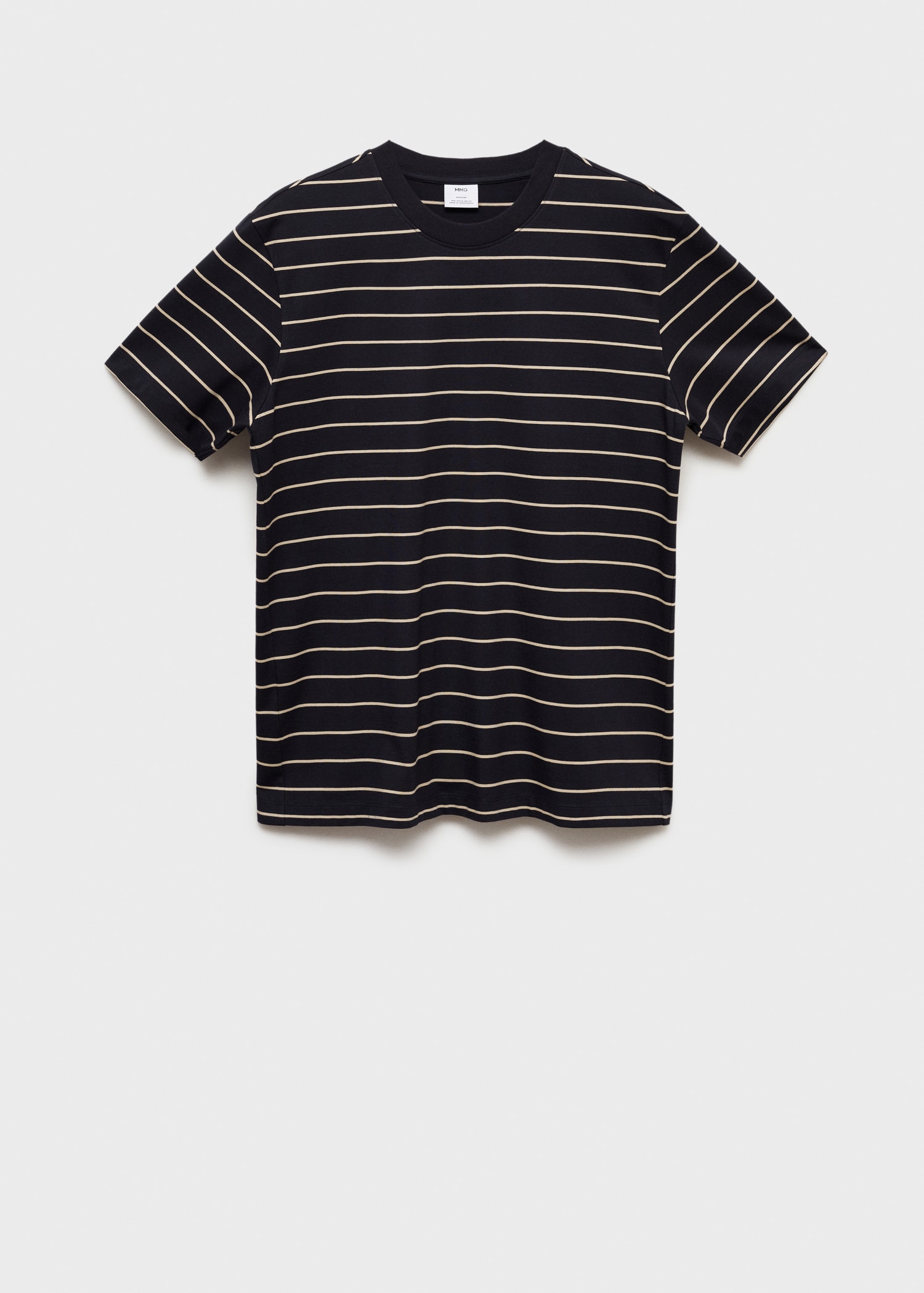 100% cotton striped t-shirt - Article without model