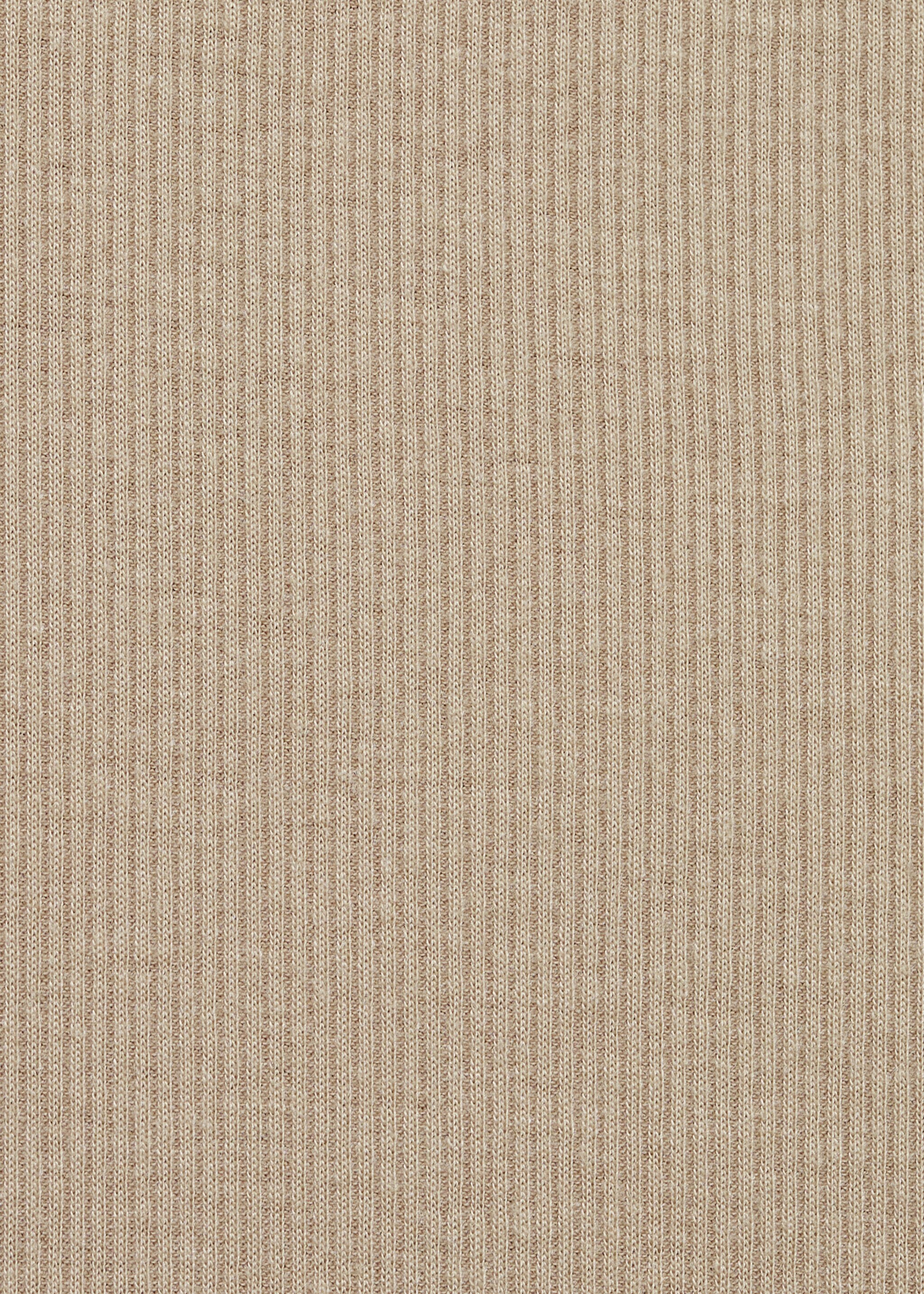 Long rib-knit trousers - Details of the article 0