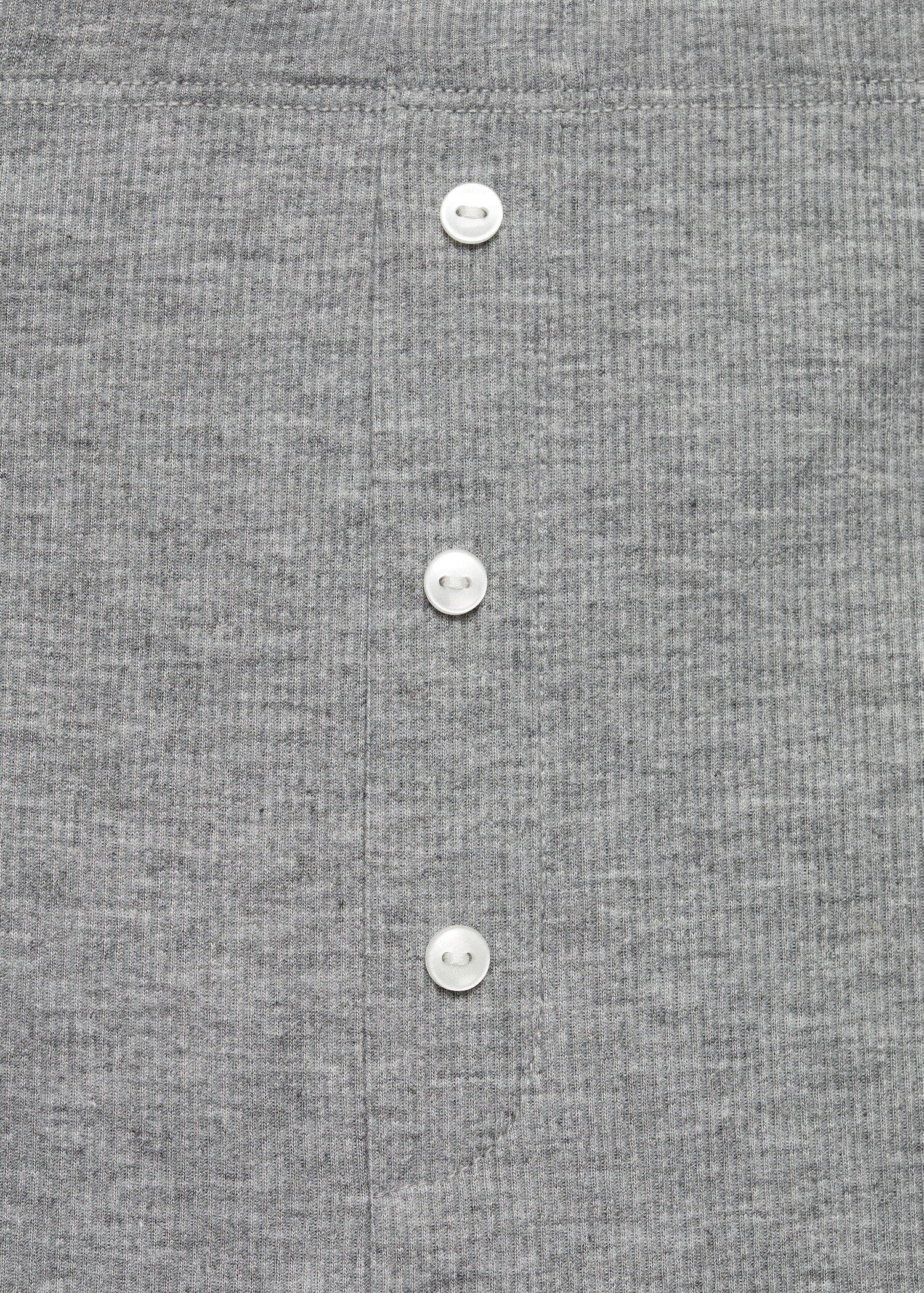 Long rib-knit trousers - Details of the article 8