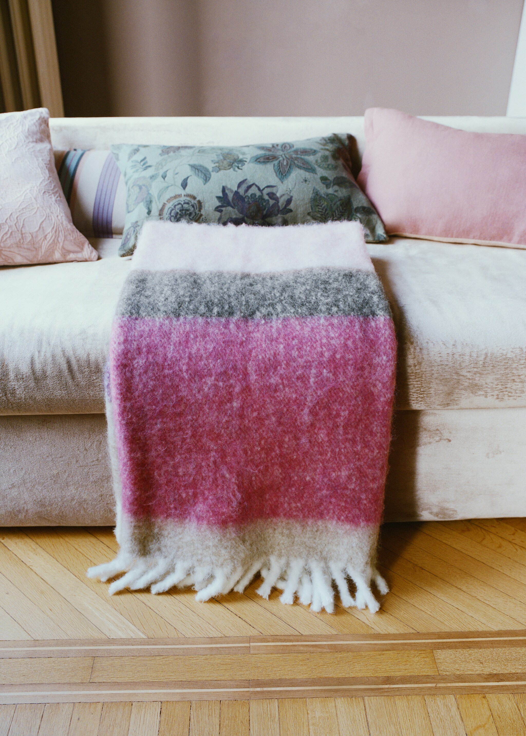 Couverture rayures multicolores - Détail de l'article 6