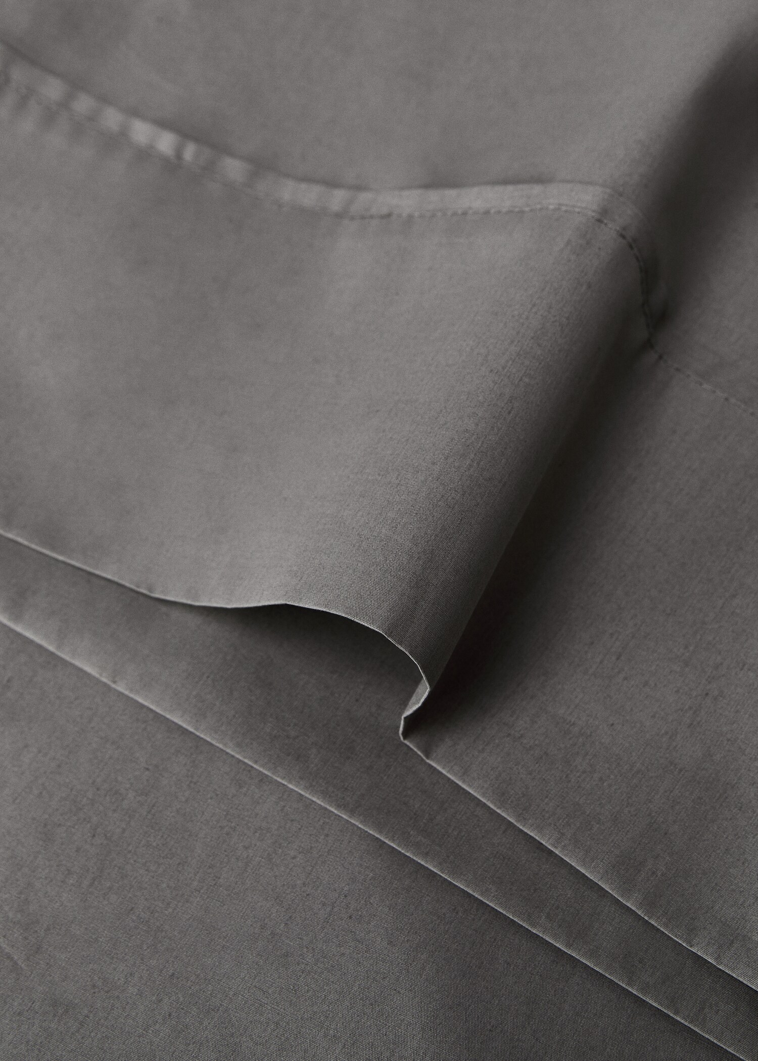 Housse d’oreiller coton percale 300 fils 45x110 cm - Détail de l'article 1