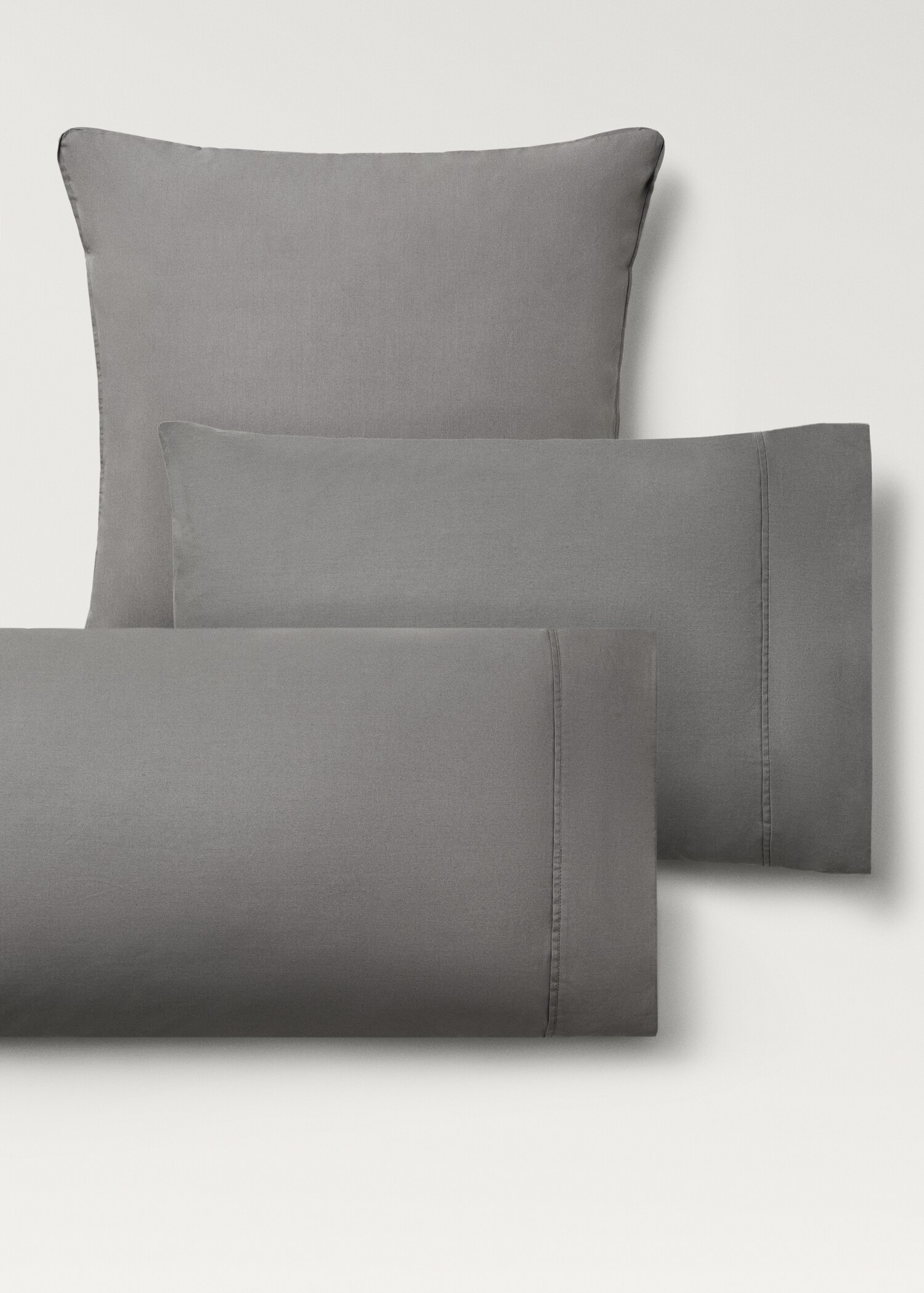 Housse d’oreiller coton percale 300 fils 45x110 cm - Détail de l'article 3