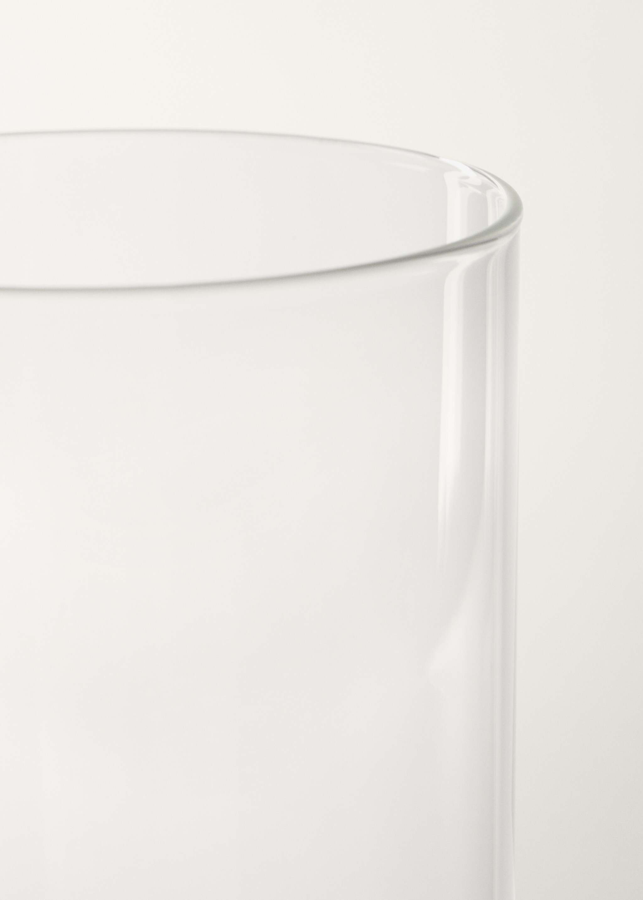 Borosilicate medium cylinder vase - Details of the article 1