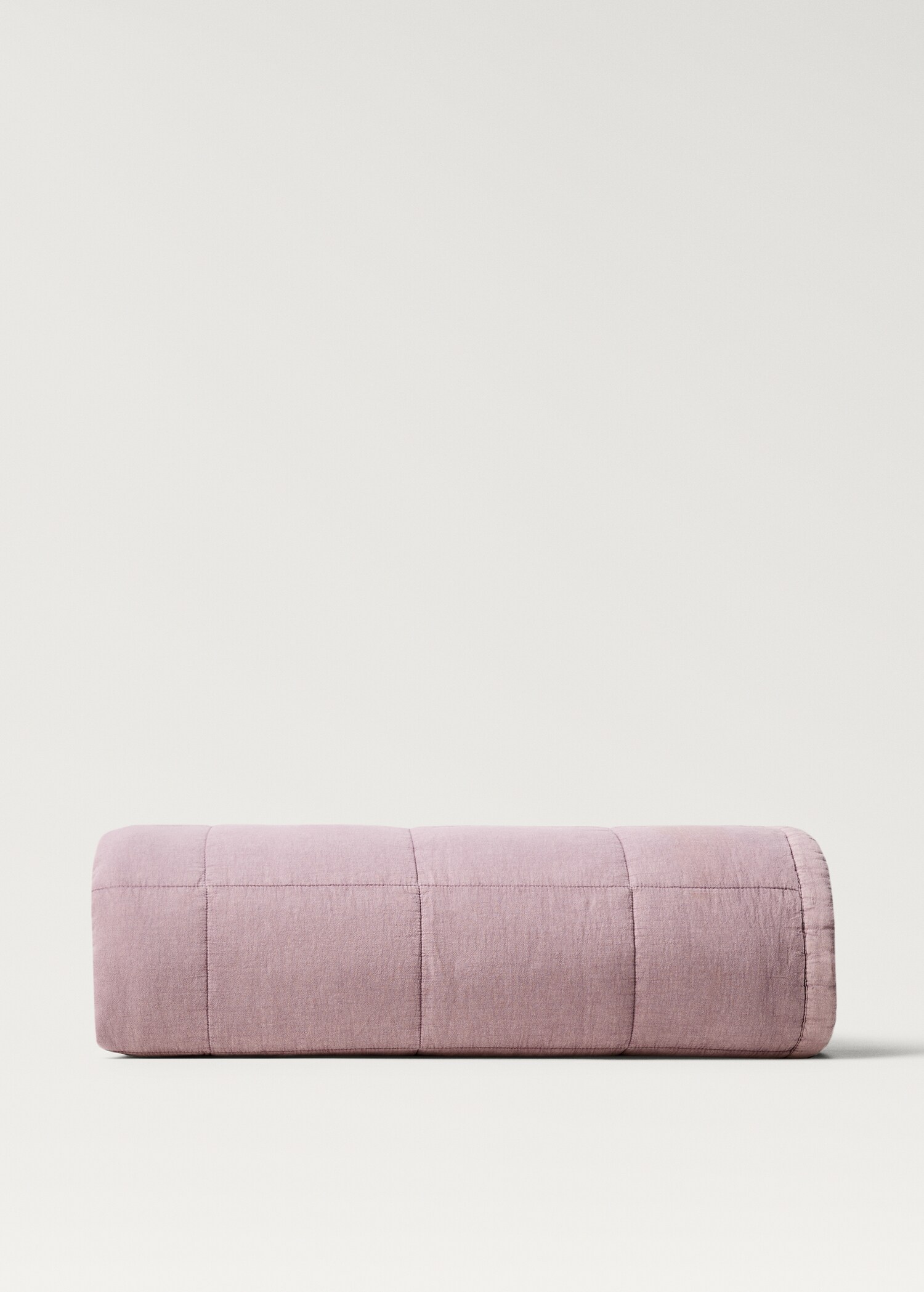 Édredon coton garment-dyed carreaux lit 90/105 cm - Article sans modèle