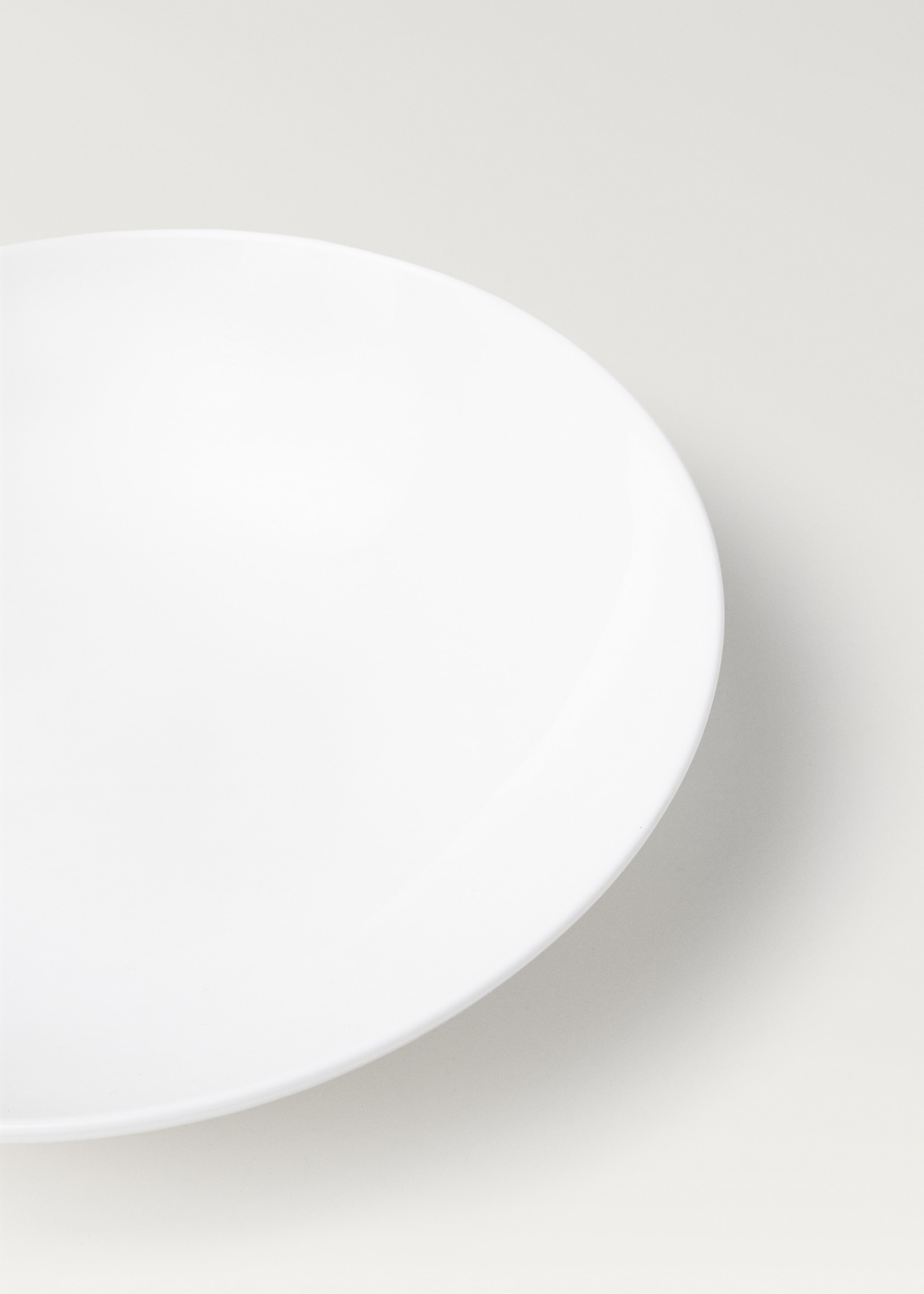 Tiefer Teller aus Bone China - Detail des Artikels 2