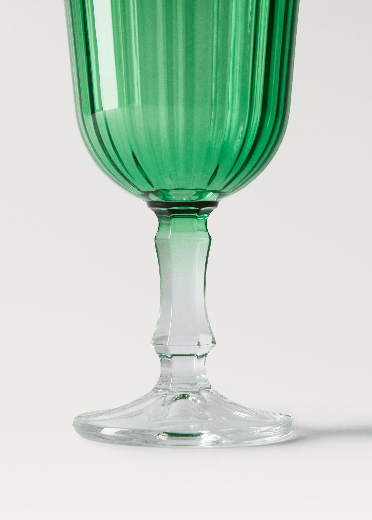 Tweekleurig glas met streepjestextuur - Detail van het artikel 2