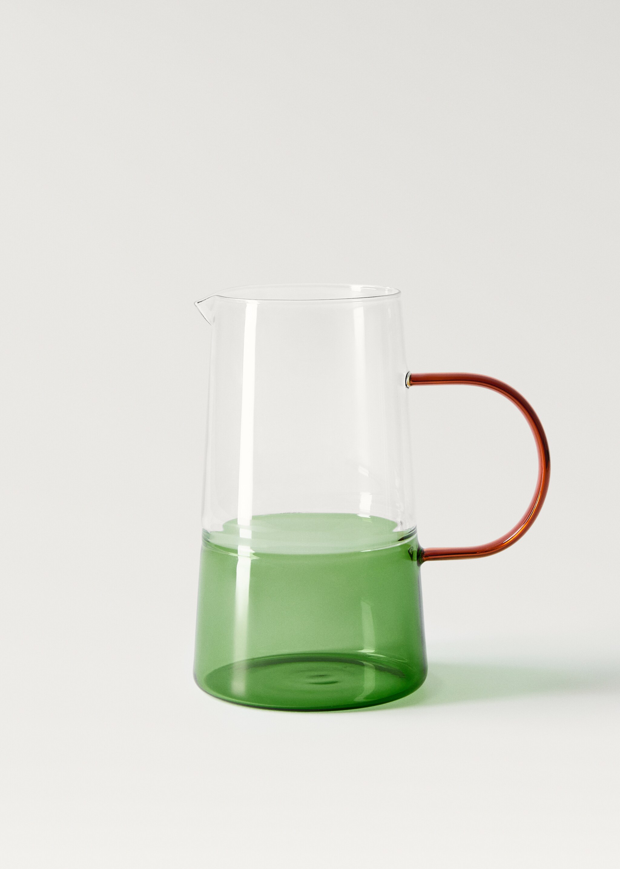 Borosilikat-Vase mit zweifarbigem Design - Artikel ohne Model