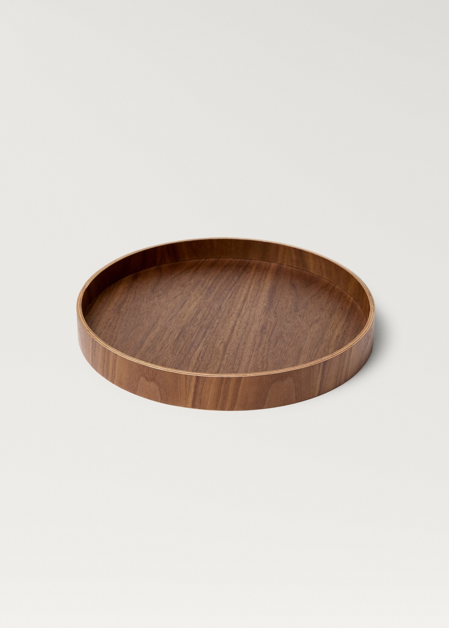 Medium round wooden tray - Details of the article 1