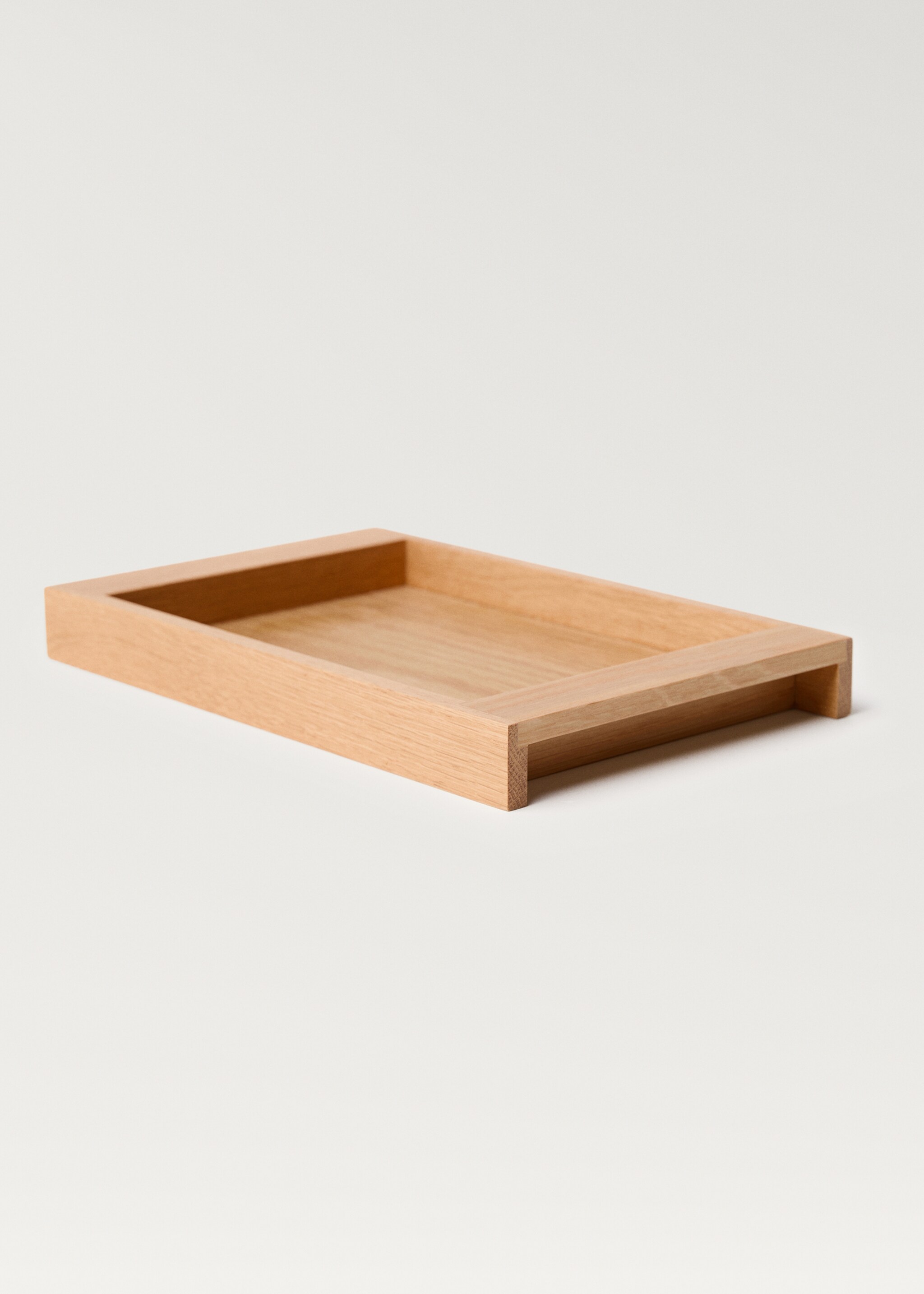 Small rectangular wooden tray - Details of the article 1