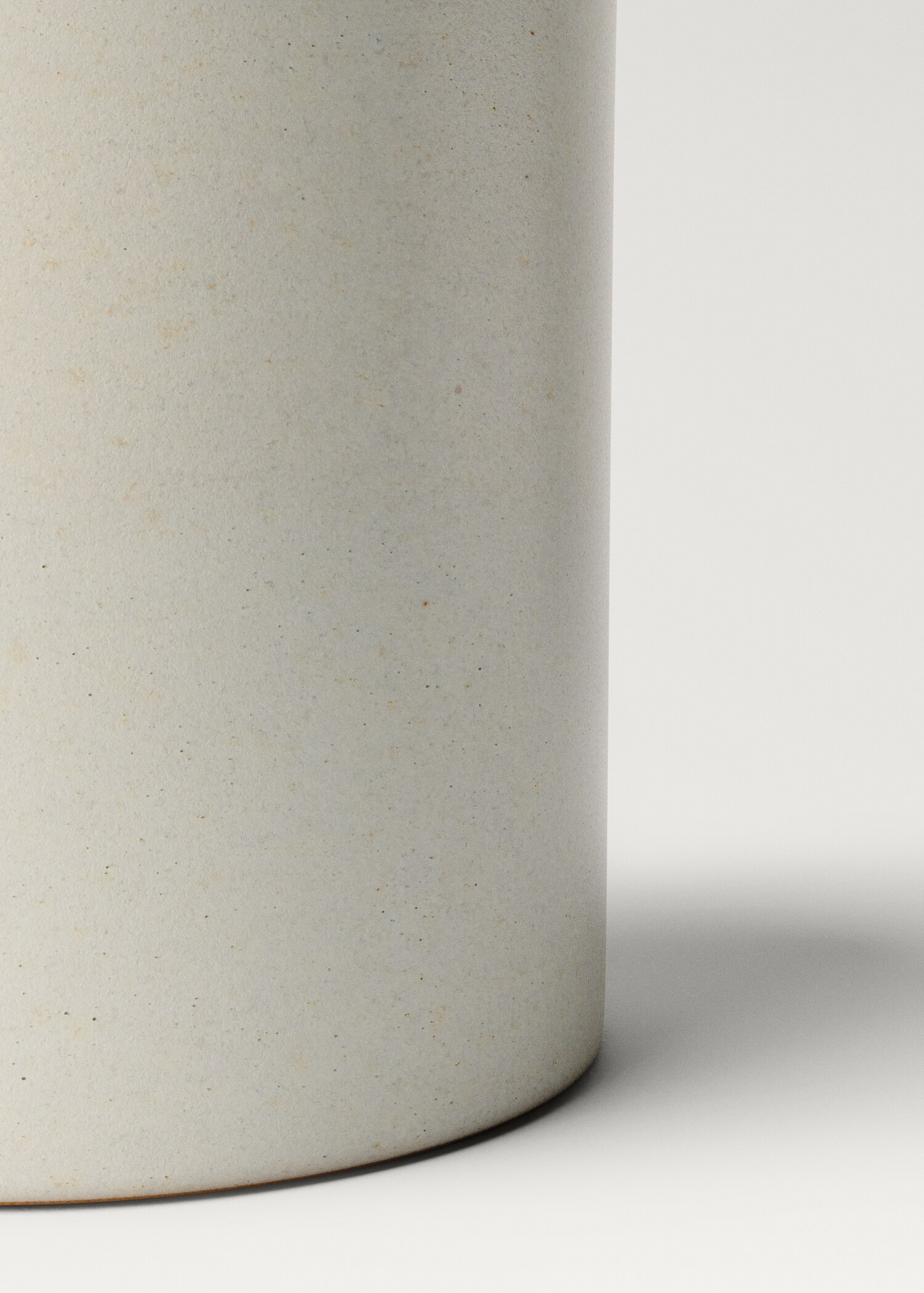 Stoneware kitchen utensil jar - Medium plane